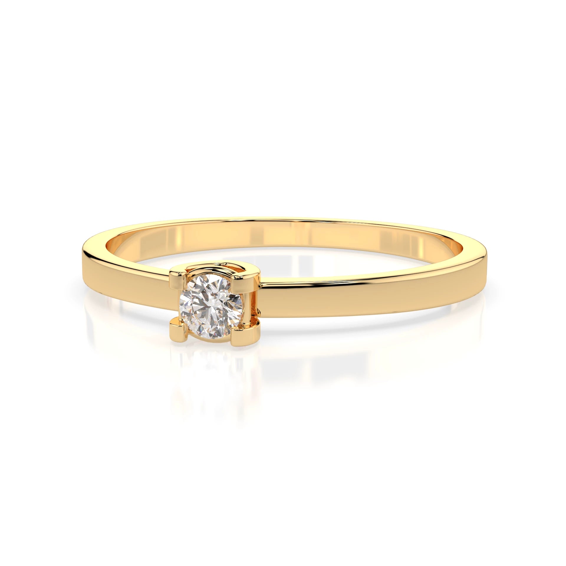 Solitaire Ring - 101-10022(3.0)