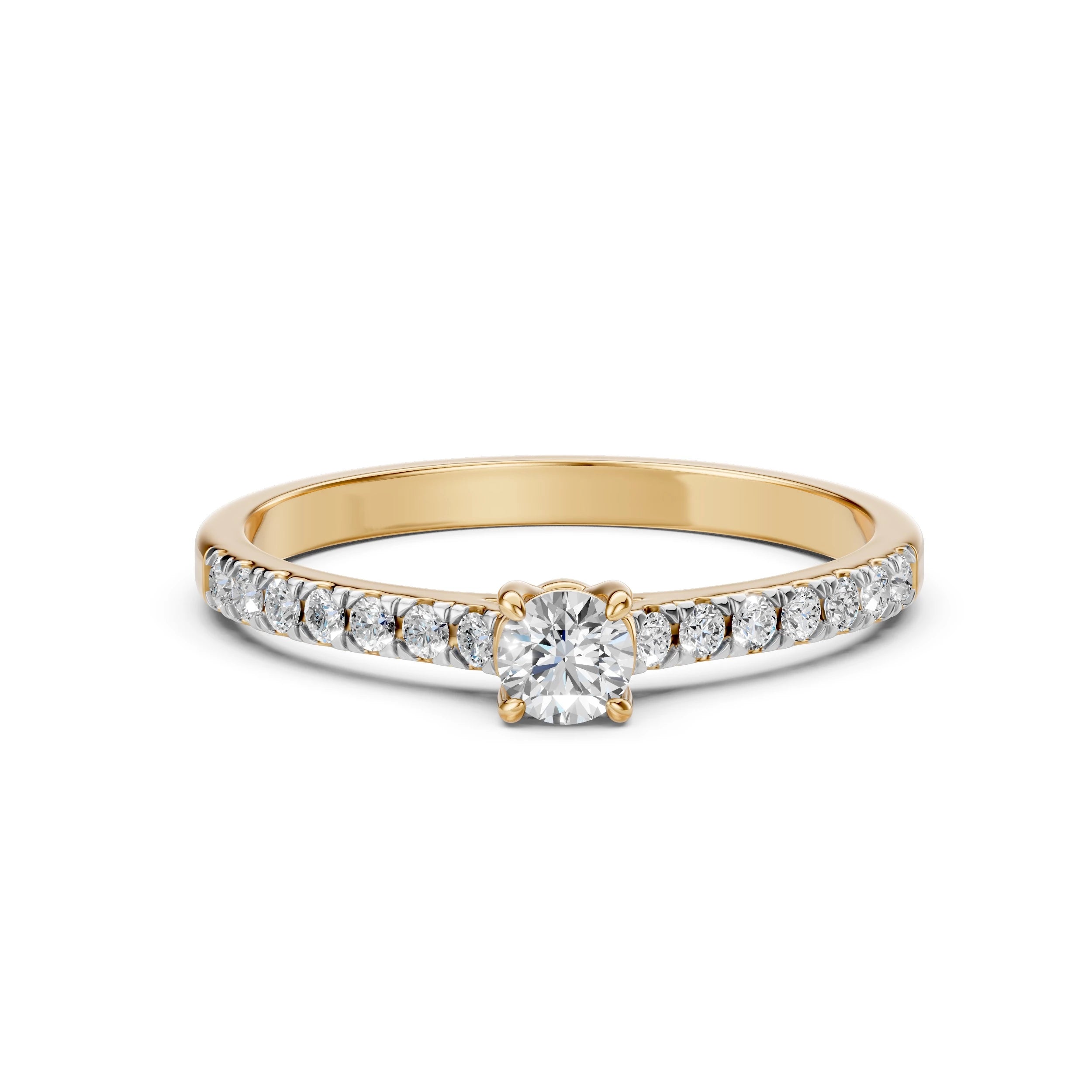 Solitaire Eternity Ring - 101-10094(4.2)