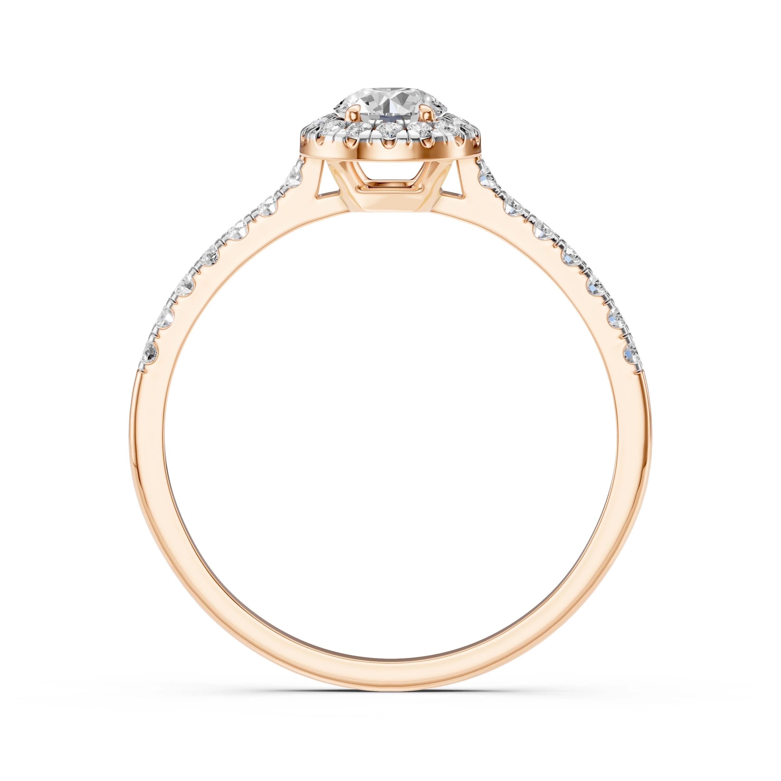 Solitaire Eternity Ring - 101-10095(4.5)