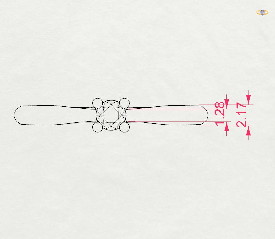 Solitaire Ring - 101-10021(3.0)