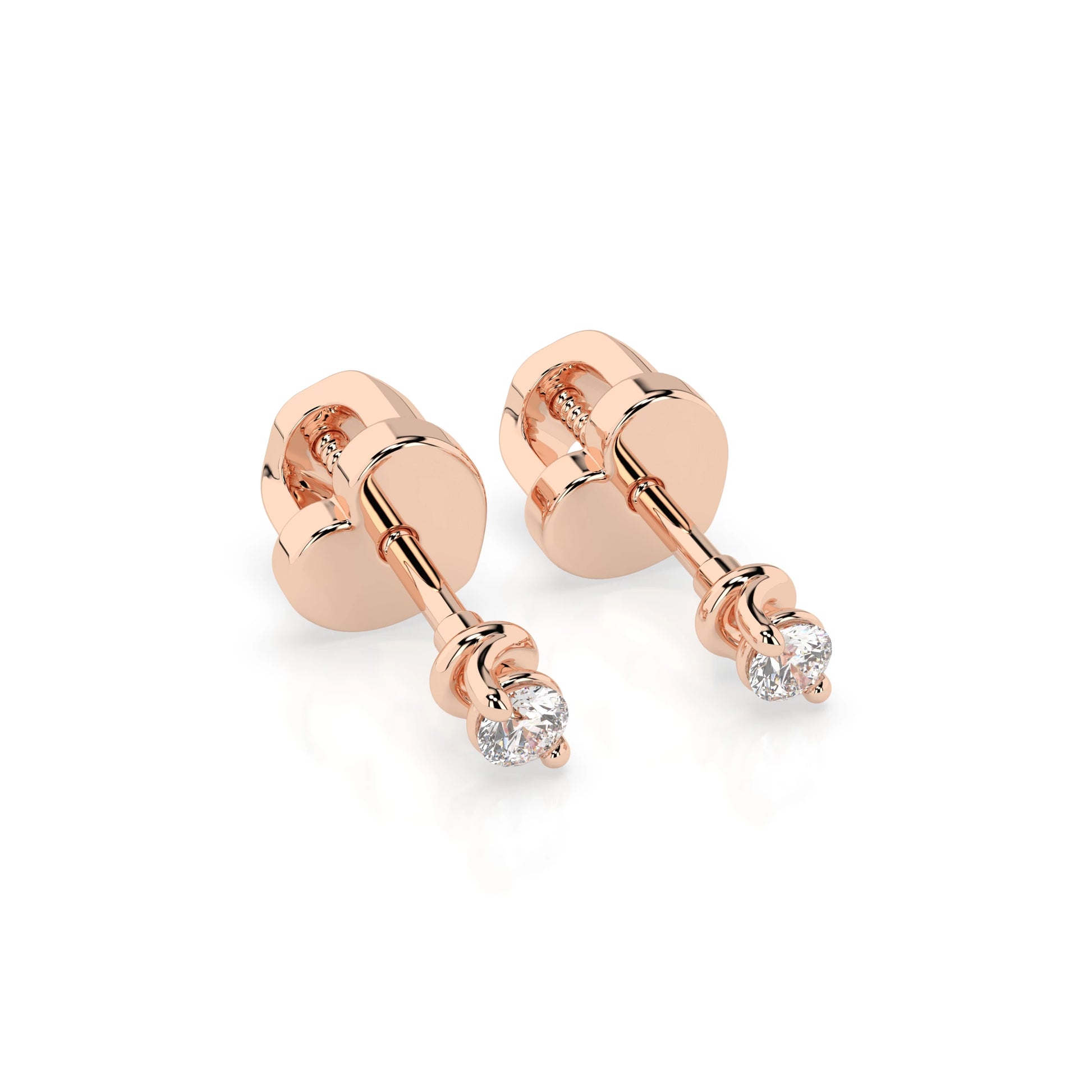Solitaire Butterfly Earring - 102-10032(2.2)