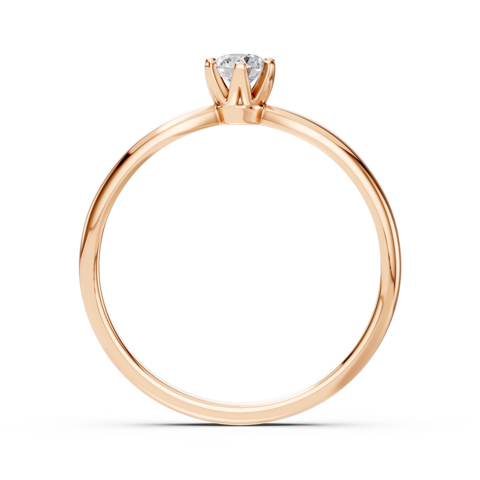 Solitaire Ring - 101-10040(3.7)