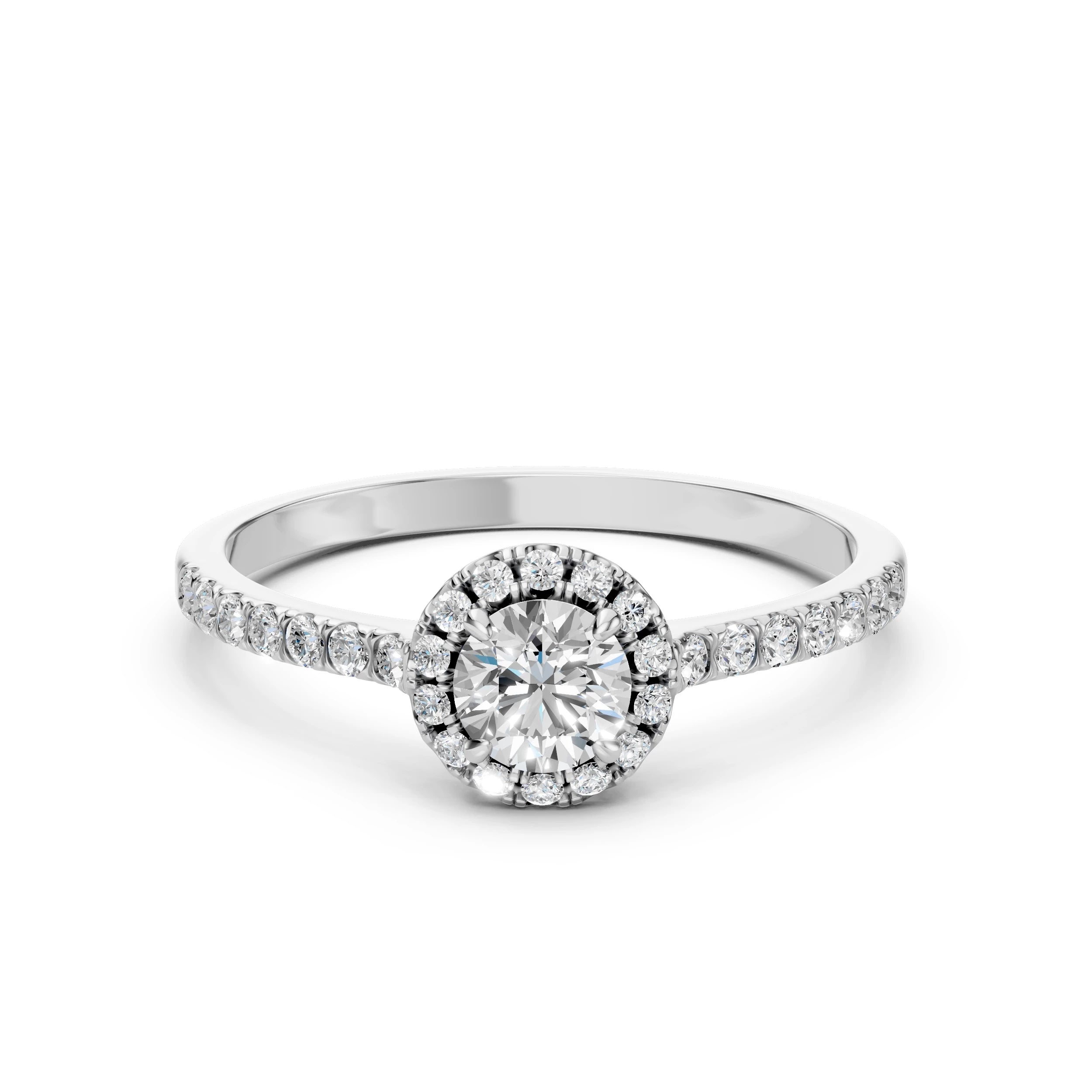 Solitaire Eternity Ring - 101-10095(5.1)