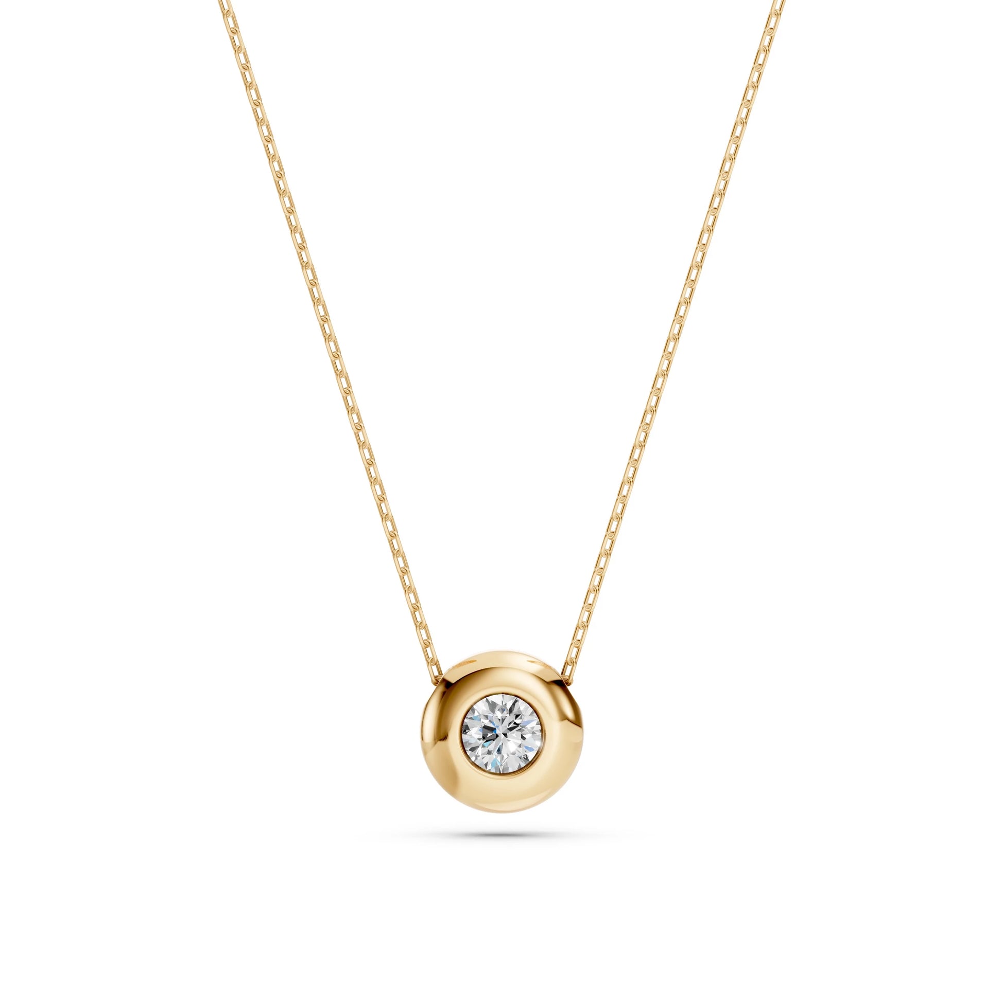 Solitaire Necklace - 104-10007(3.4)