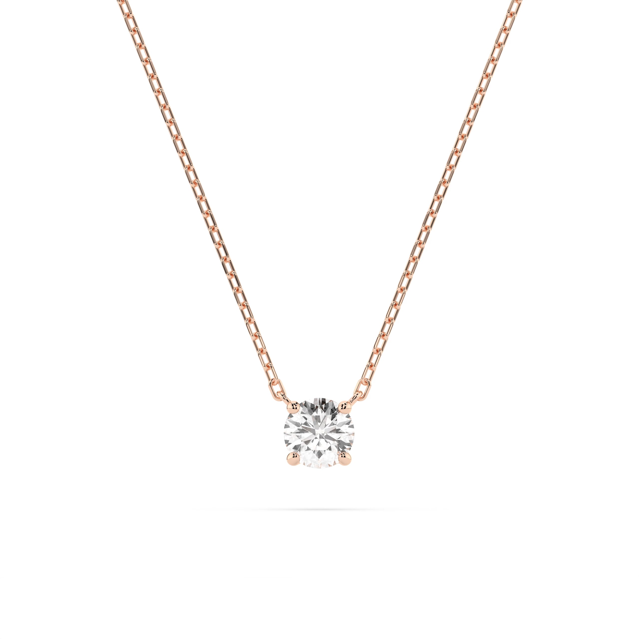 Solitaire Necklace - 104-10040(3.4)
