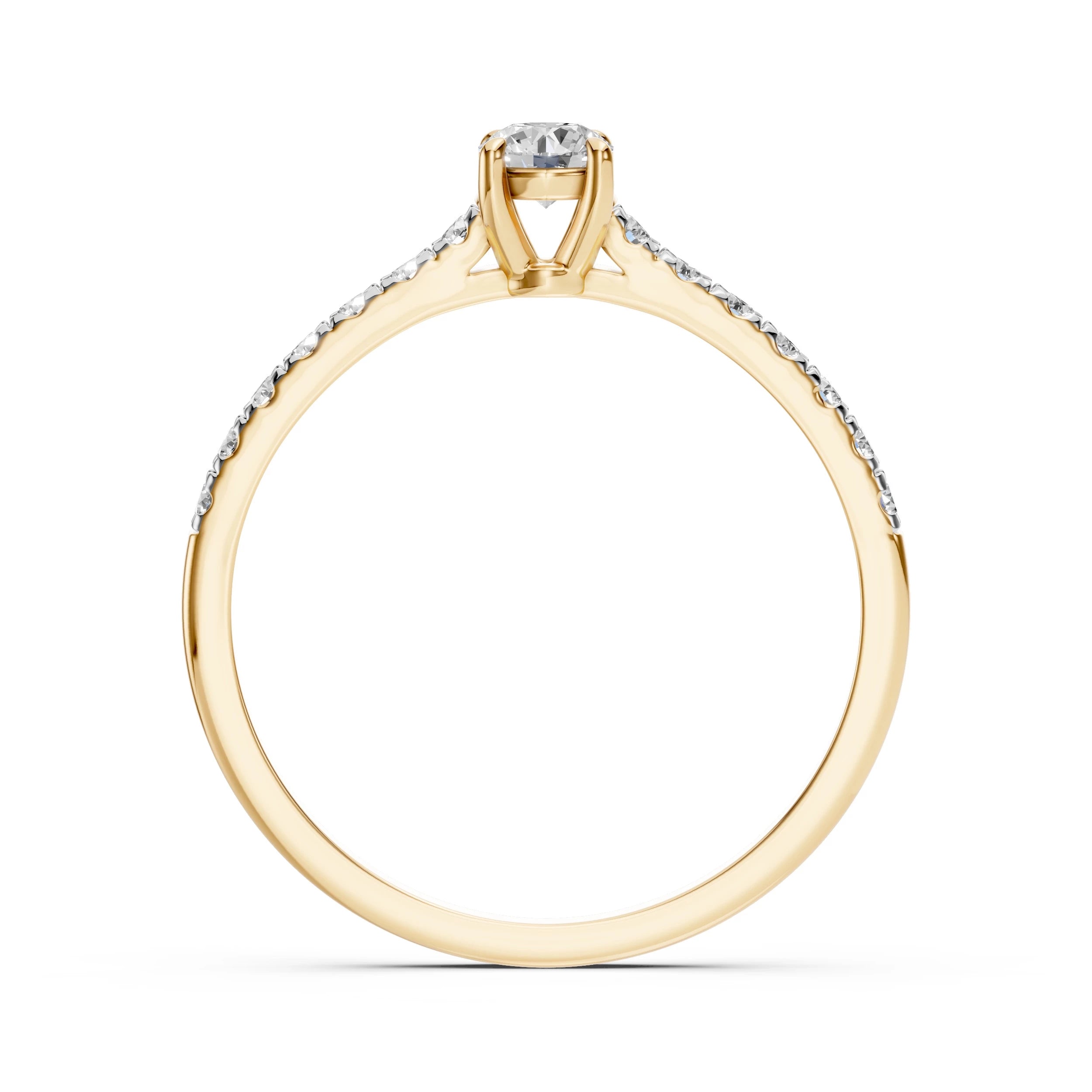 Solitaire Eternity Ring - 101-10094(4.2)