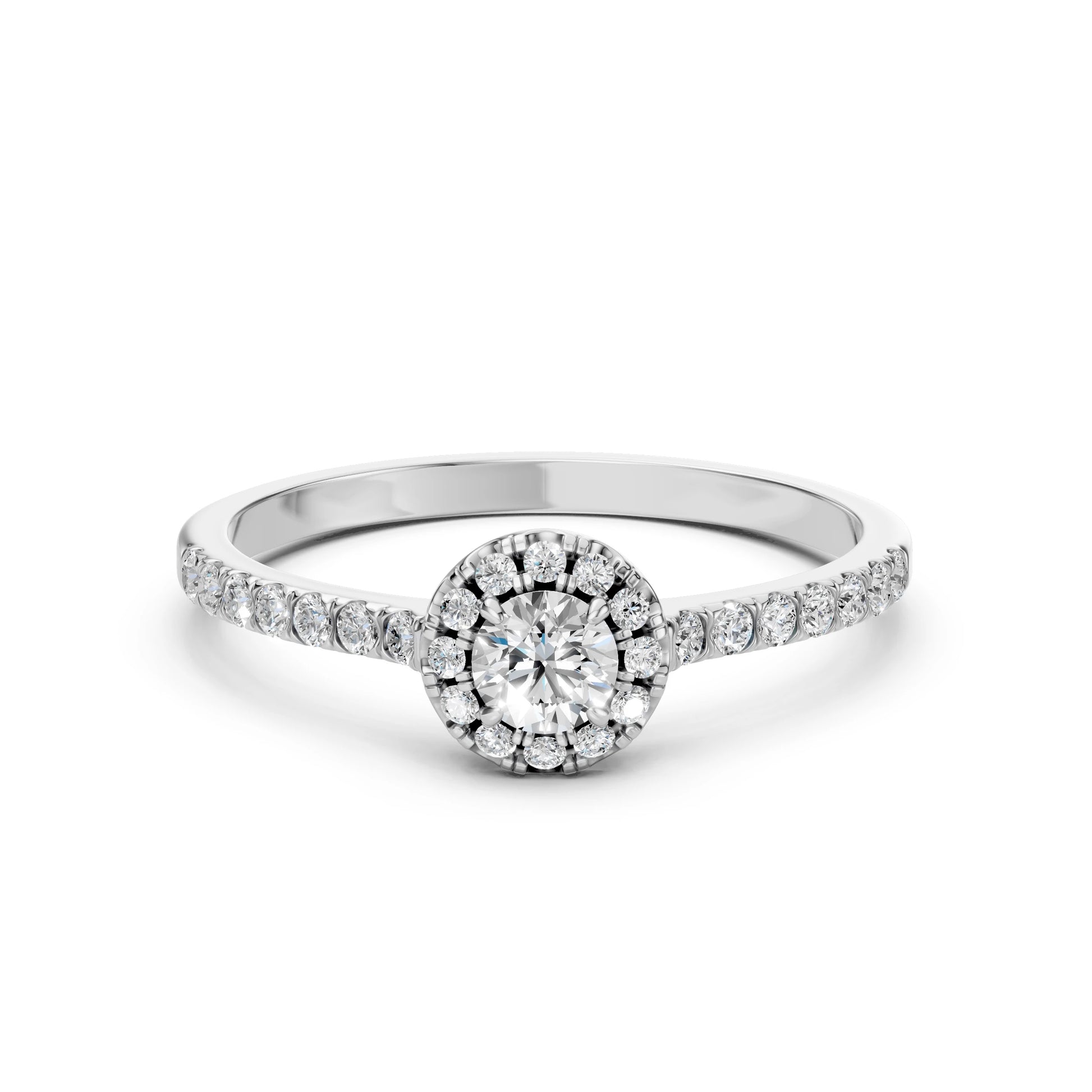 Solitaire Eternity Ring - 101-10095(4.0)