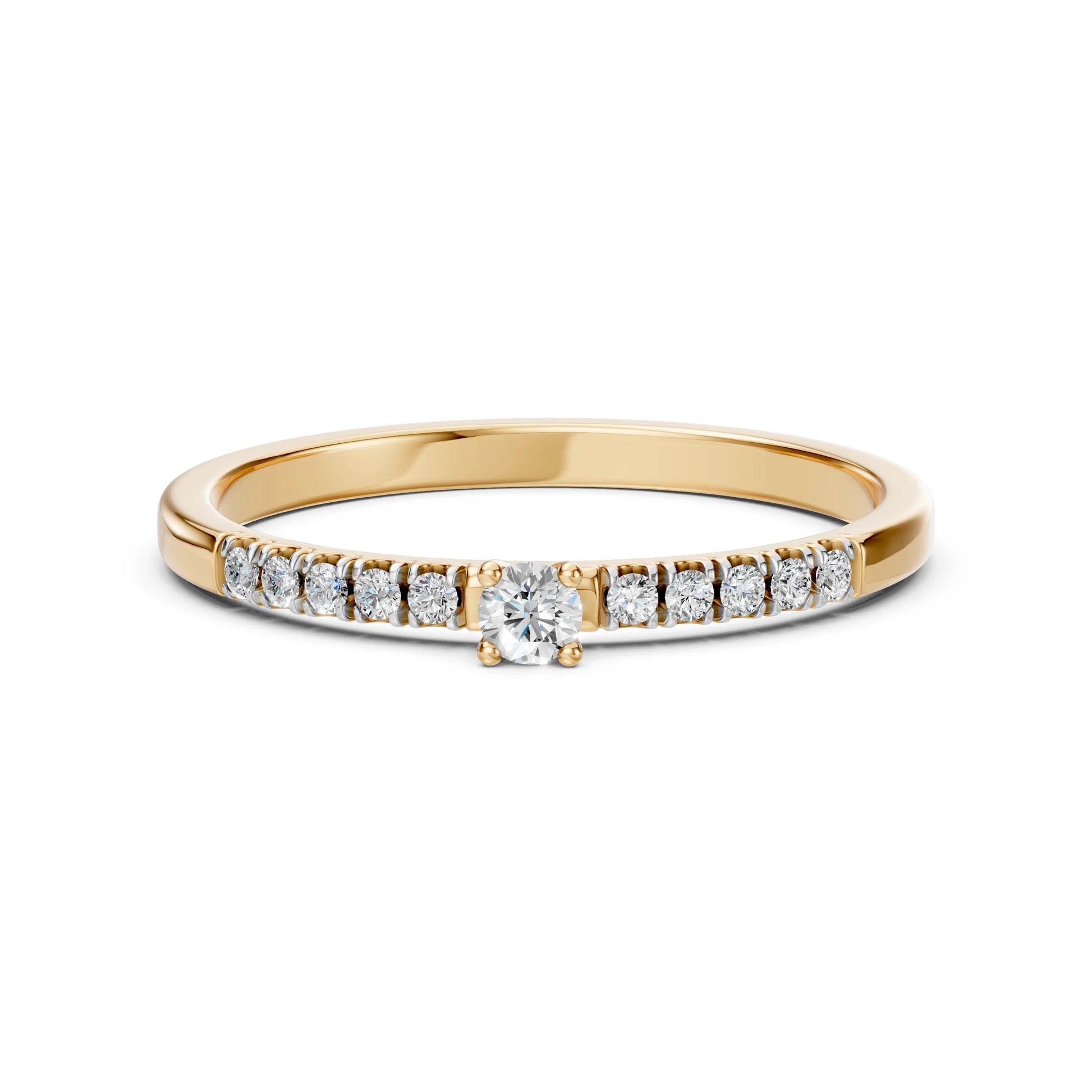 Solitaire Eternity Ring - 101-10126/2(2.6)