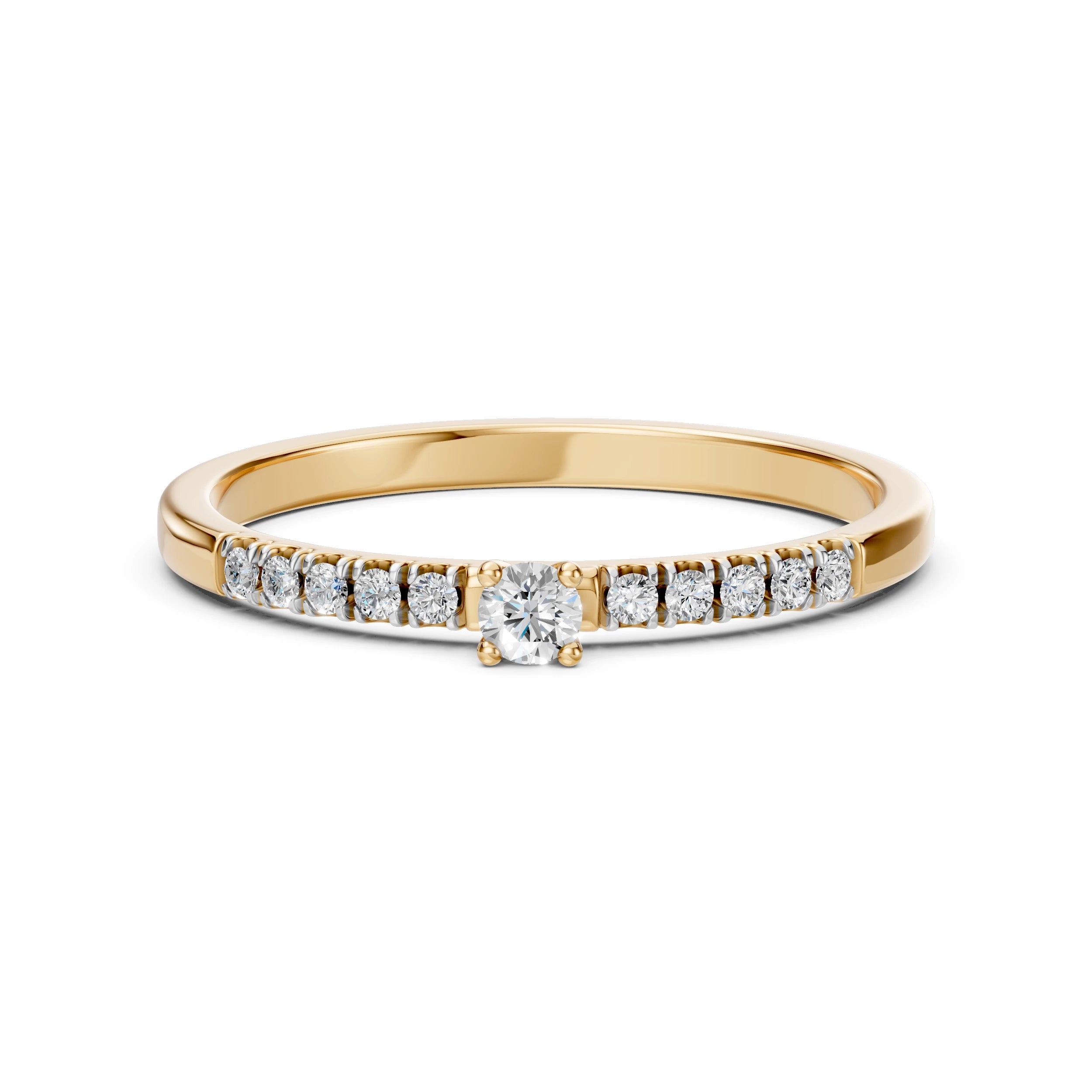 Solitaire Eternity Ring - 101-10126/2(2.6)