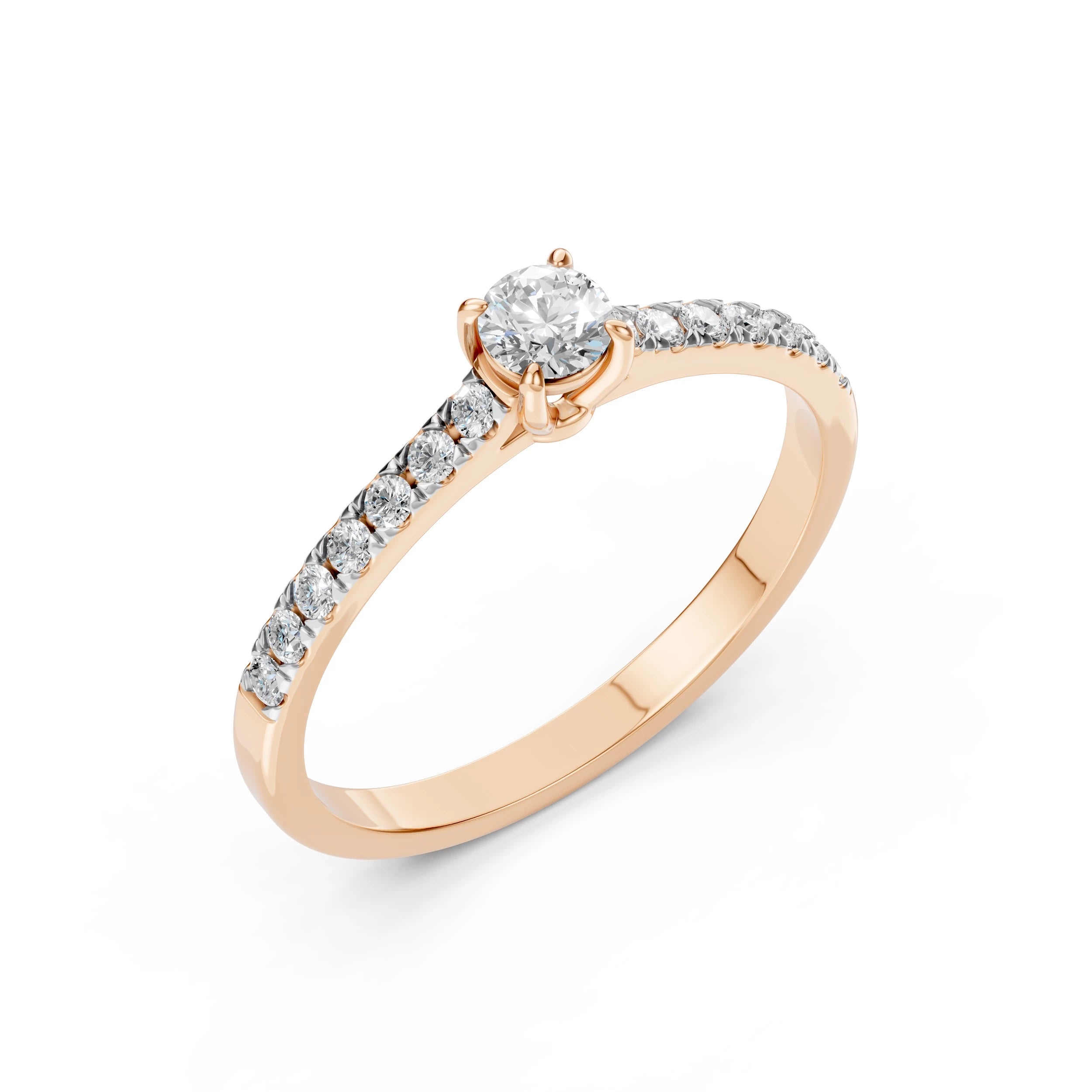 Solitaire Eternity Ring - 101-10094(3.7)