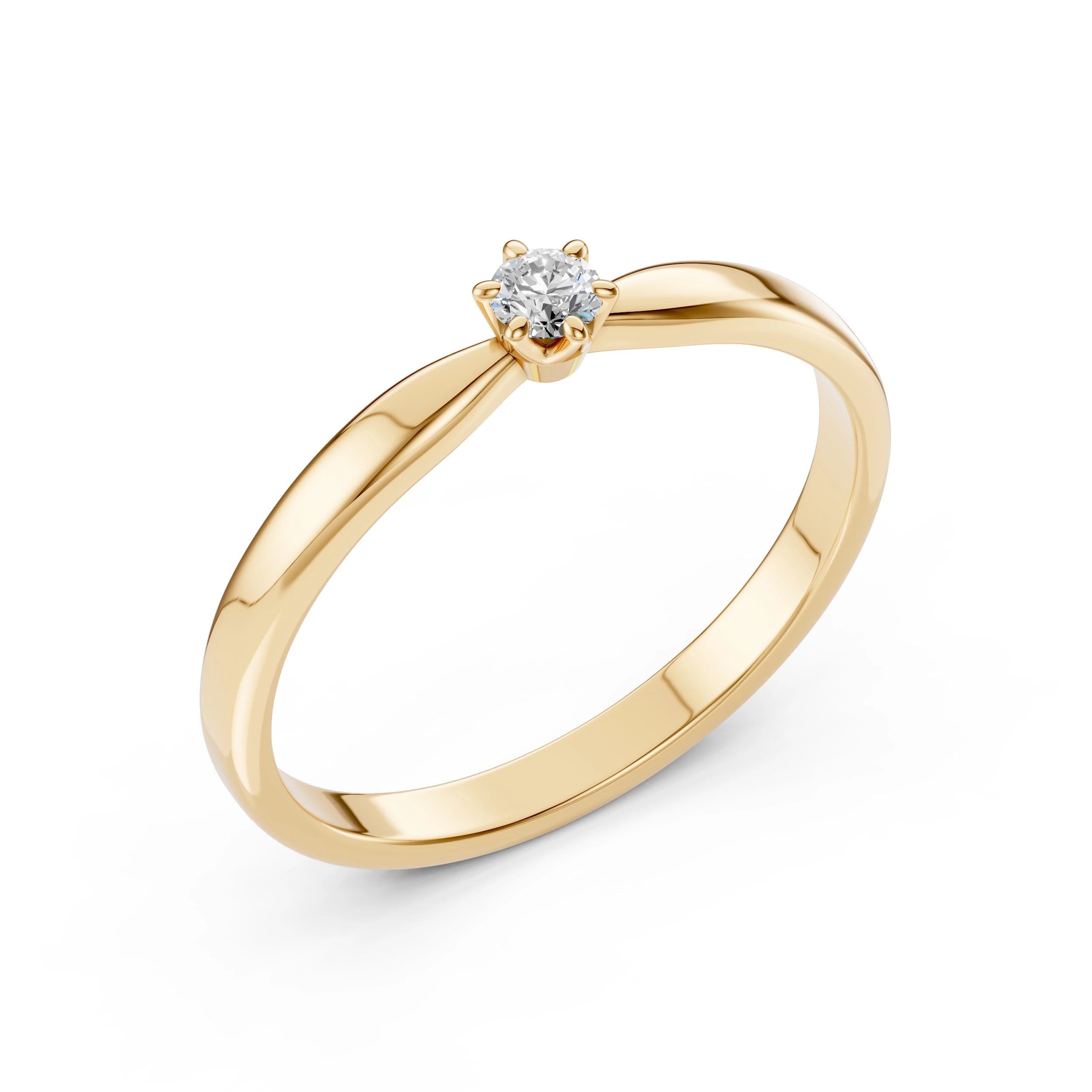 Solitaire Ring - 101-10040(3.0)