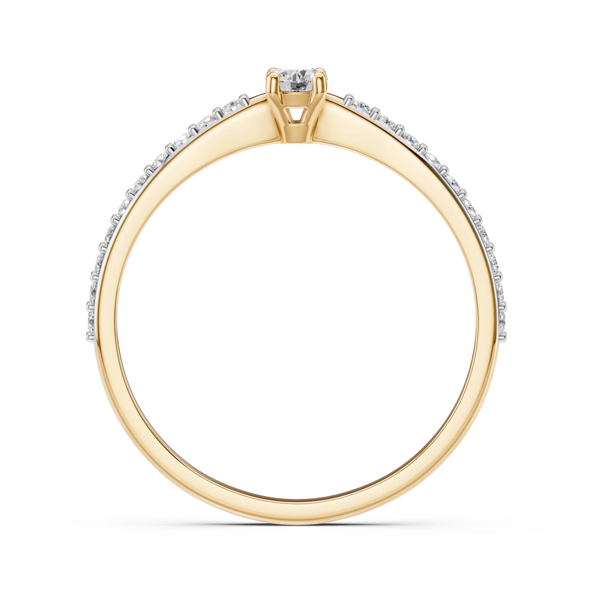 Solitaire Eternity Ring - 101-10116/2(3.0)