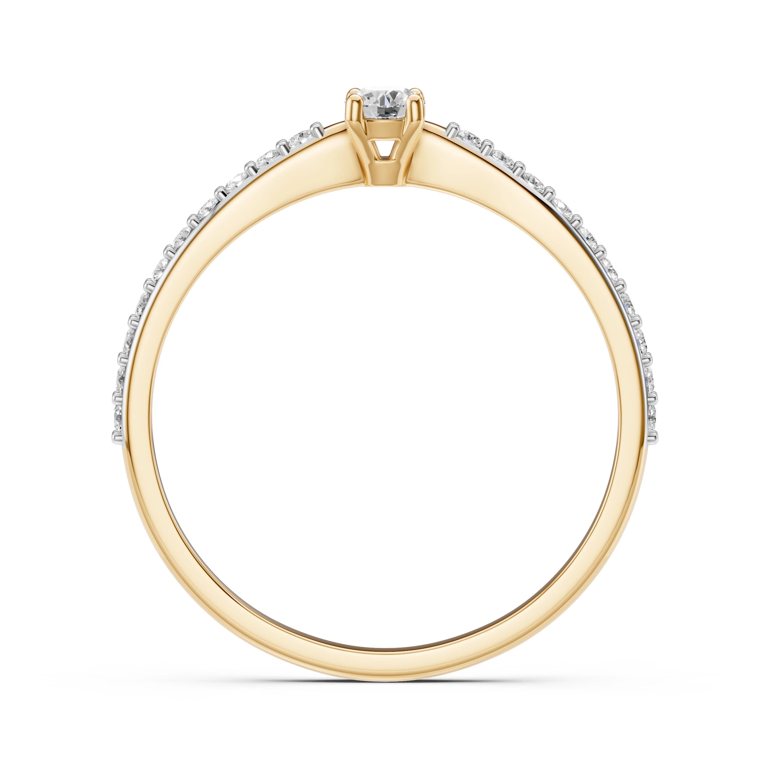 Solitaire Eternity Ring - 101-10116/2(3.0)