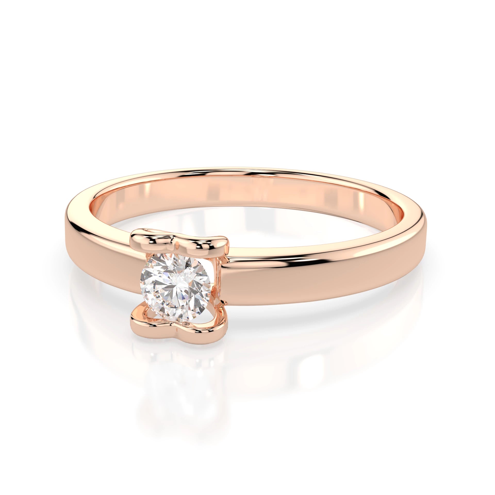Solitaire Ring - 101-10013(3.4)