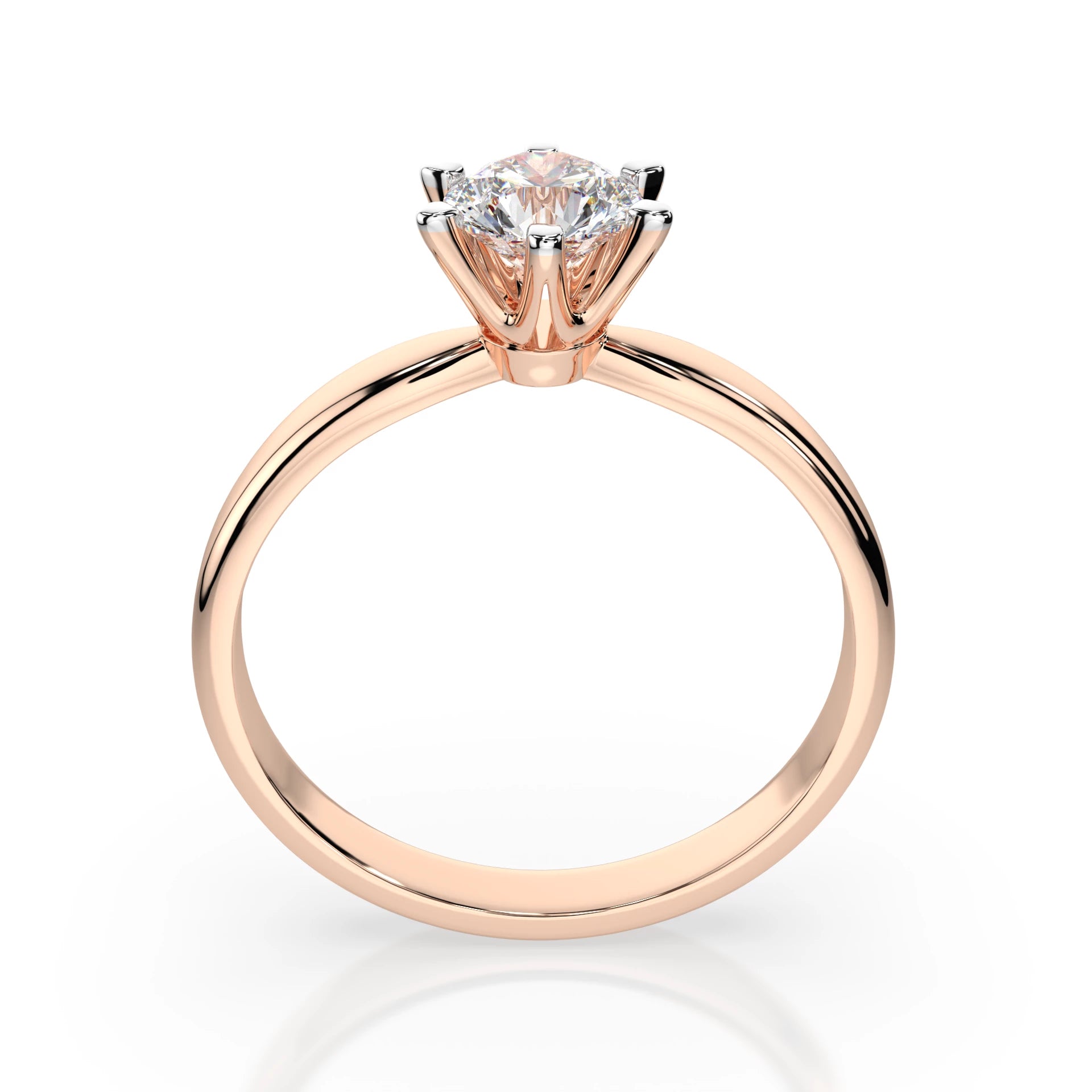 Solitaire Ring - 101-10040(5.1)