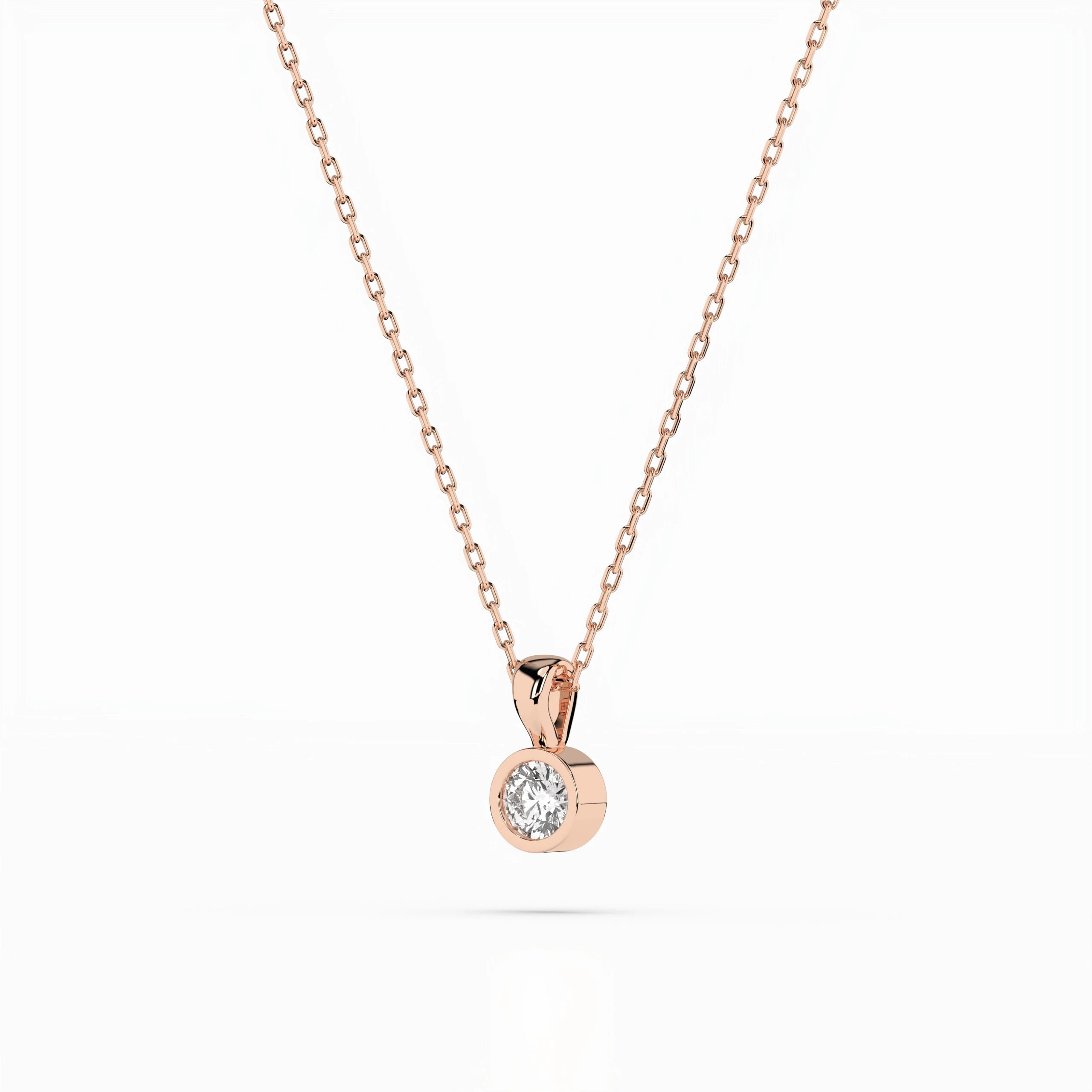 Solitaire Necklace - 104-10010(3.0)