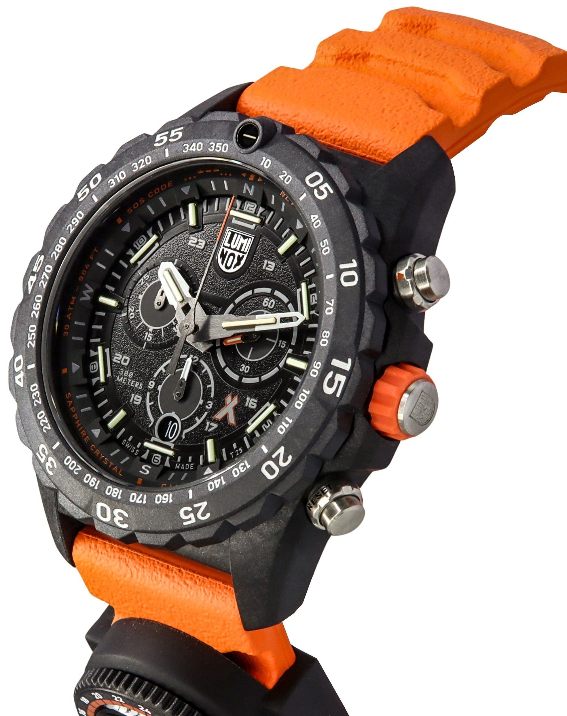 Luminox Bear Grylls Survival Master Series Chronograph Swiss Quartz Diver's XB.3749 300M Men's Watch With Compass - Prestige Stones