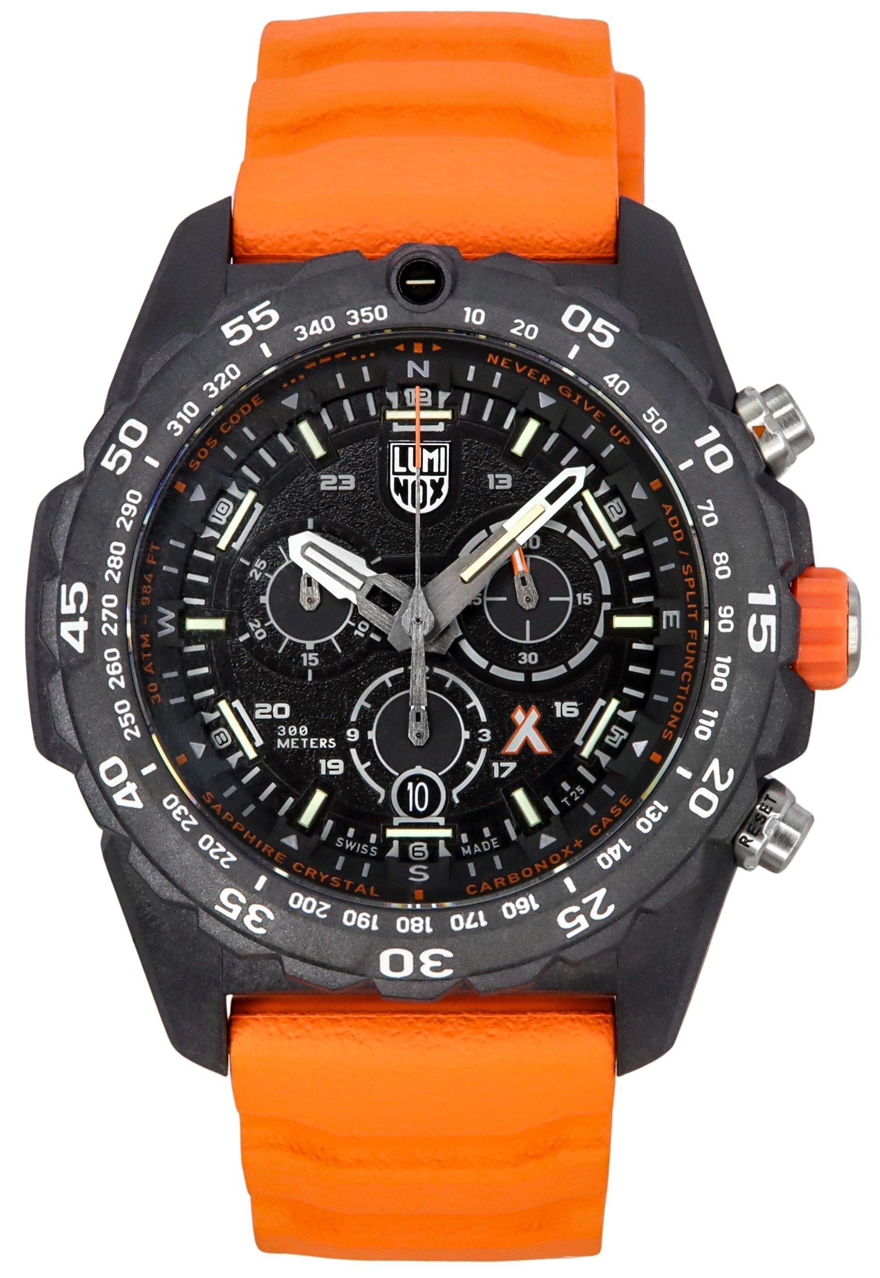 Luminox Bear Grylls Survival Master Series Chronograph Swiss Quartz Diver's XB.3749 300M Men's Watch With Compass - Prestige Stones