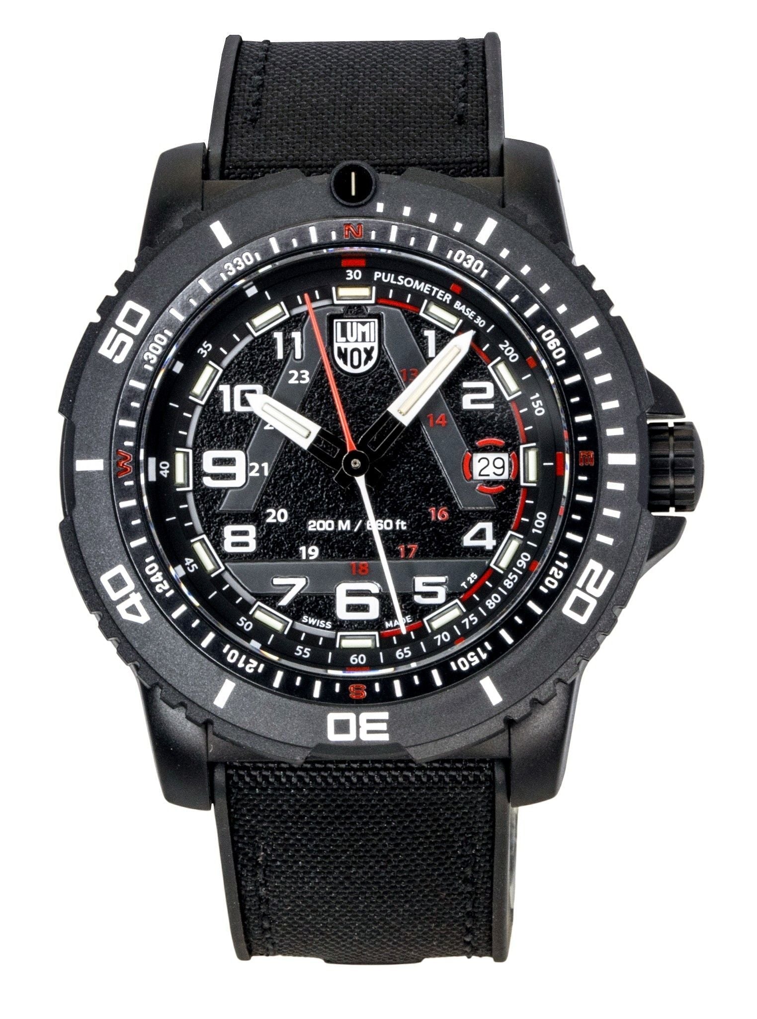 Luminox ICE - SAR Arctic Rubber Strap Black Dial Quartz Diver's XL.1081 200M Men's Watch - Prestige Stones