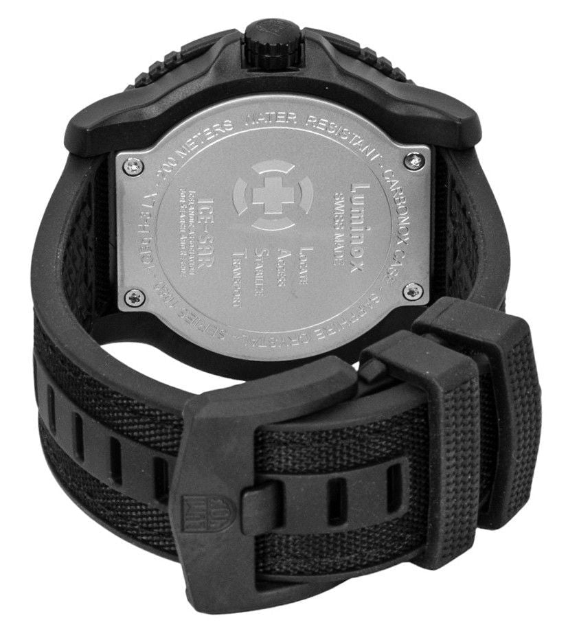Luminox ICE - SAR Arctic Rubber Strap Black Dial Quartz Diver's XL.1081 200M Men's Watch - Prestige Stones