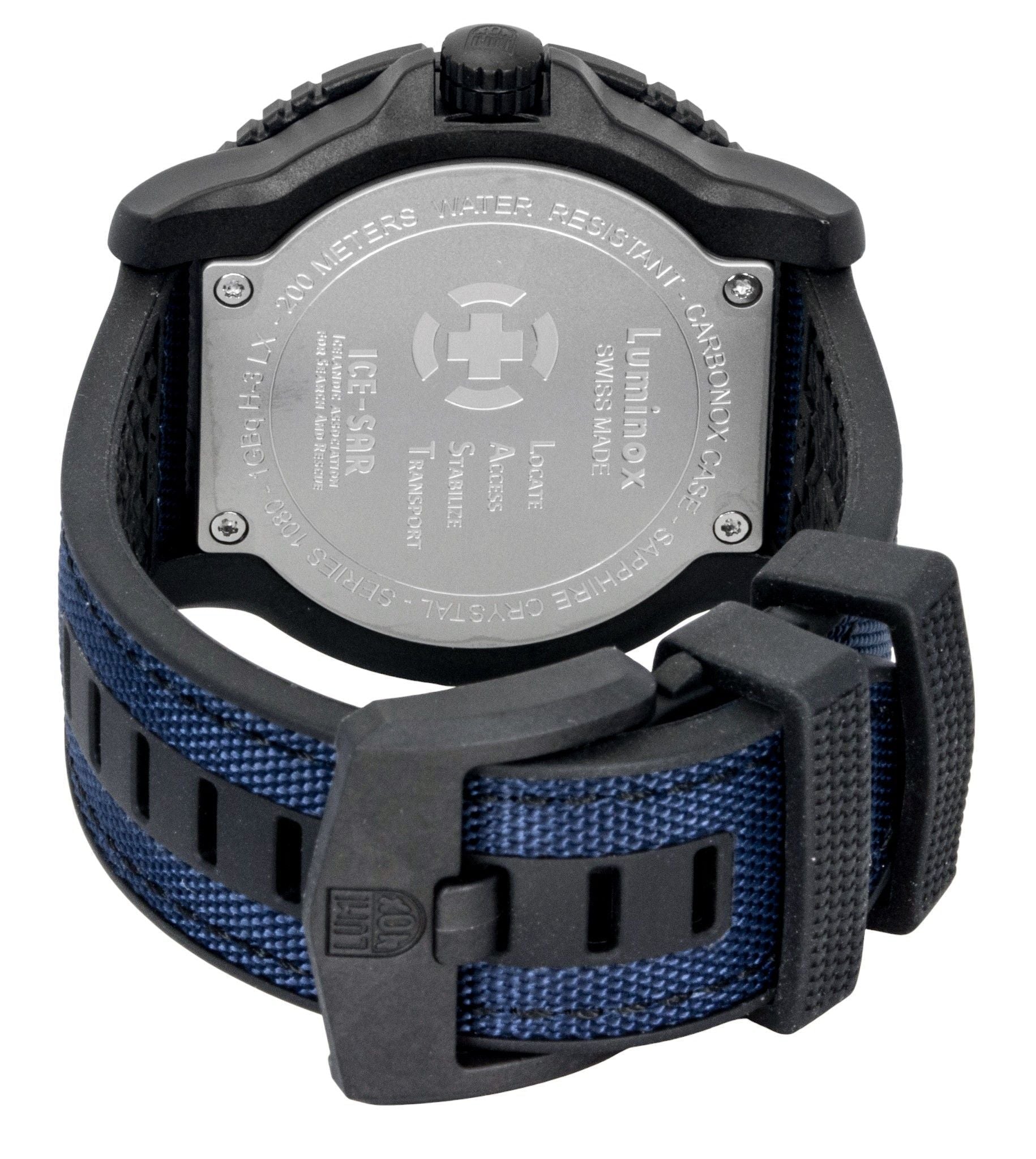 Luminox ICE - SAR Arctic Rubber Strap Blue Dial Quartz Diver's XL.1083 200M Men's Watch - Prestige Stones
