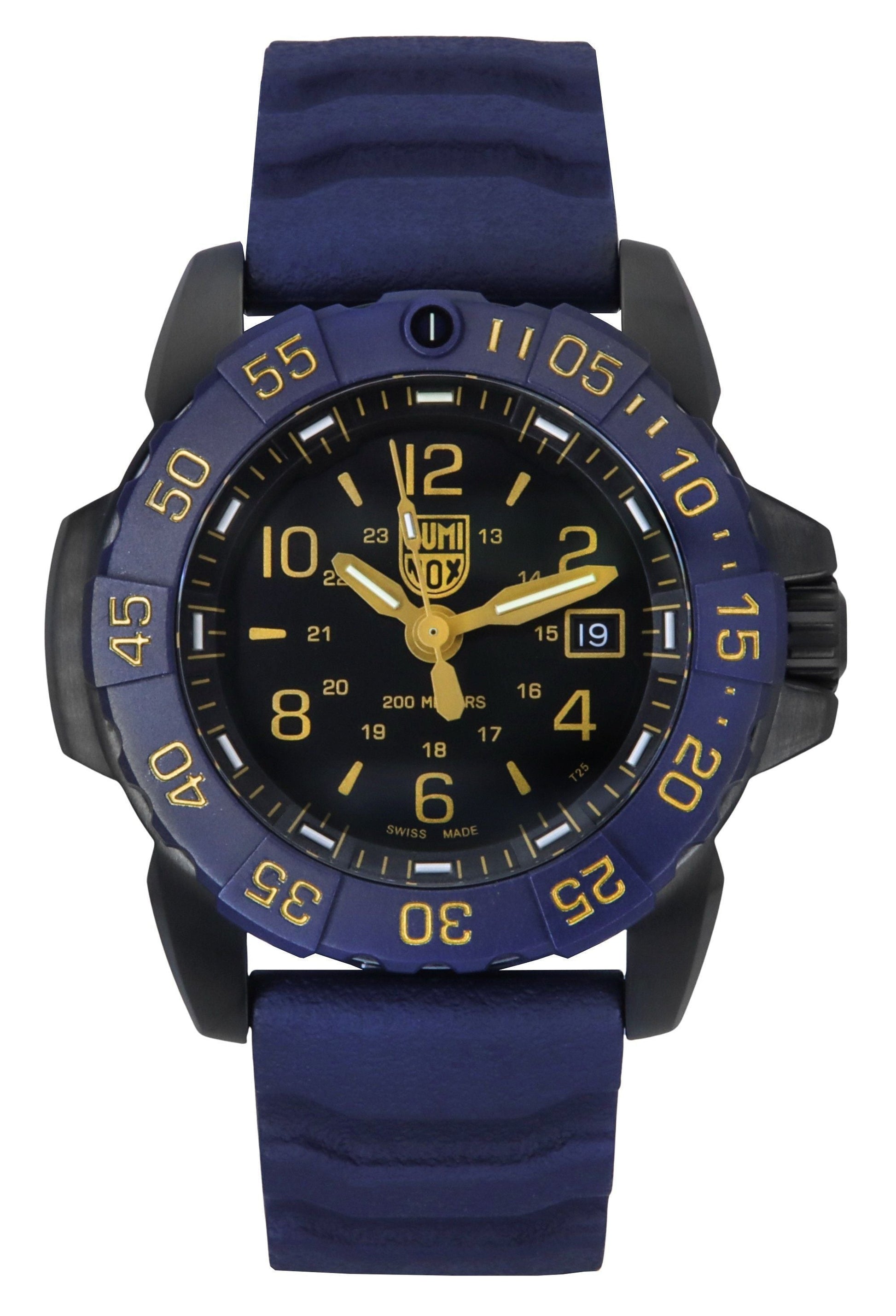 Luminox Navy SEAL Foundation Back To The Blue Black Dial Quartz Diver's XS.3255.CB.NSF 200M Men's Watch - Prestige Stones