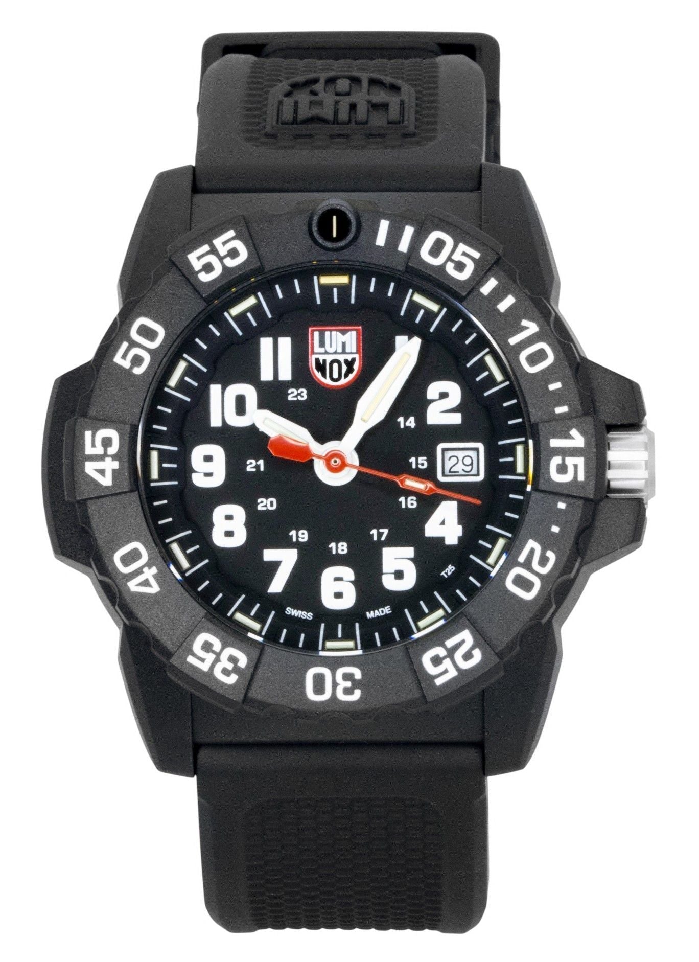 Luminox Navy Seal Rubber Strap Black Dial Quartz Diver's XS.3501.F 200M Men's Watch - Prestige Stones