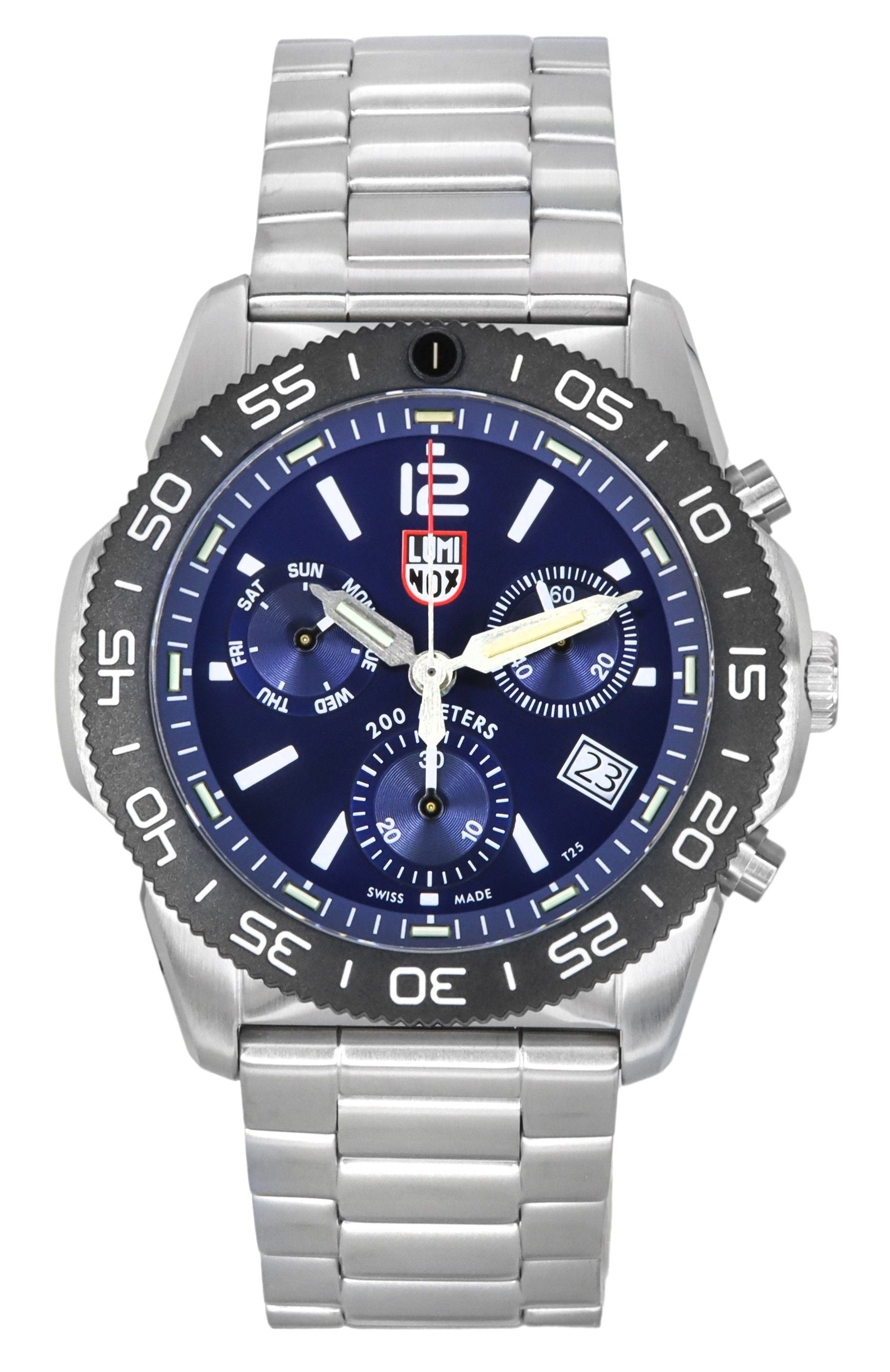 Luminox Pacific Diver Chronograph Stainless Steel Blue Dial Quartz XS.3144 200M Men's Watch - Prestige Stones