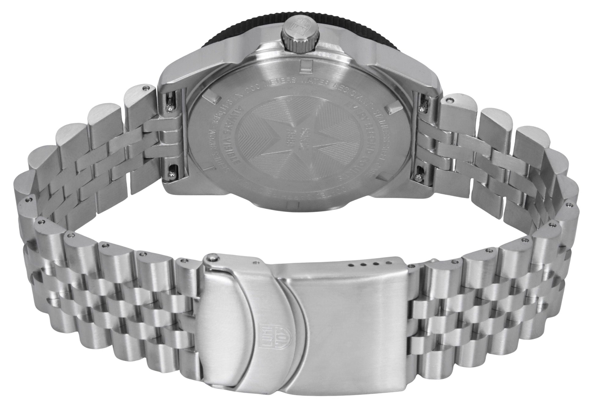 Luminox Pacific Diver Ripple Stainless Steel Blue Dial Quartz XS.3123M.SET.1 200M Men's Watch With Extra Strap - Prestige Stones
