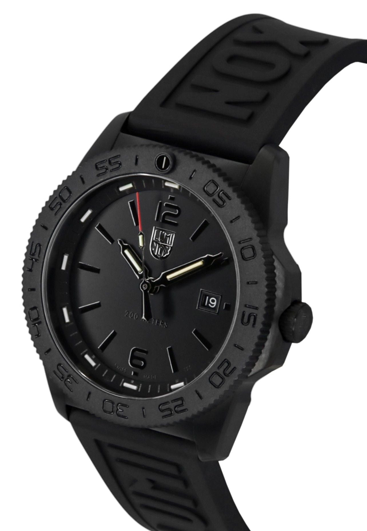 Luminox Pacific Diver Rubber Strap Black Dial Quartz XS.3121.BO.1 200M Men's Watch - Prestige Stones