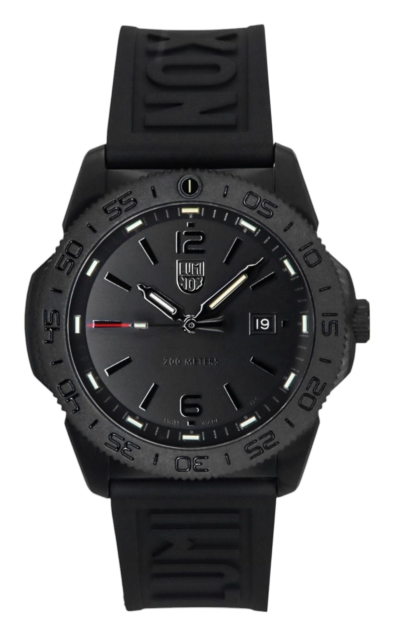 Luminox Pacific Diver Rubber Strap Black Dial Quartz XS.3121.BO.1 200M Men's Watch - Prestige Stones