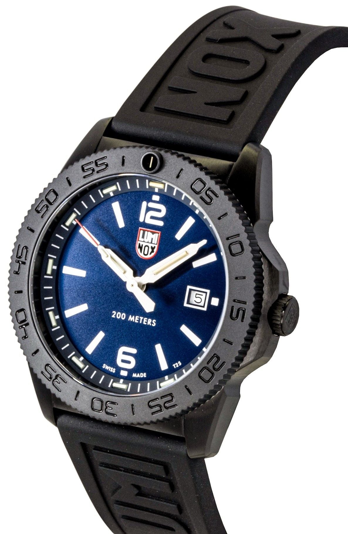 Luminox Pacific Diver Rubber Strap Blue Sunray Dial Quartz Diver's XS.3123.B 200M Men's Watch - Prestige Stones