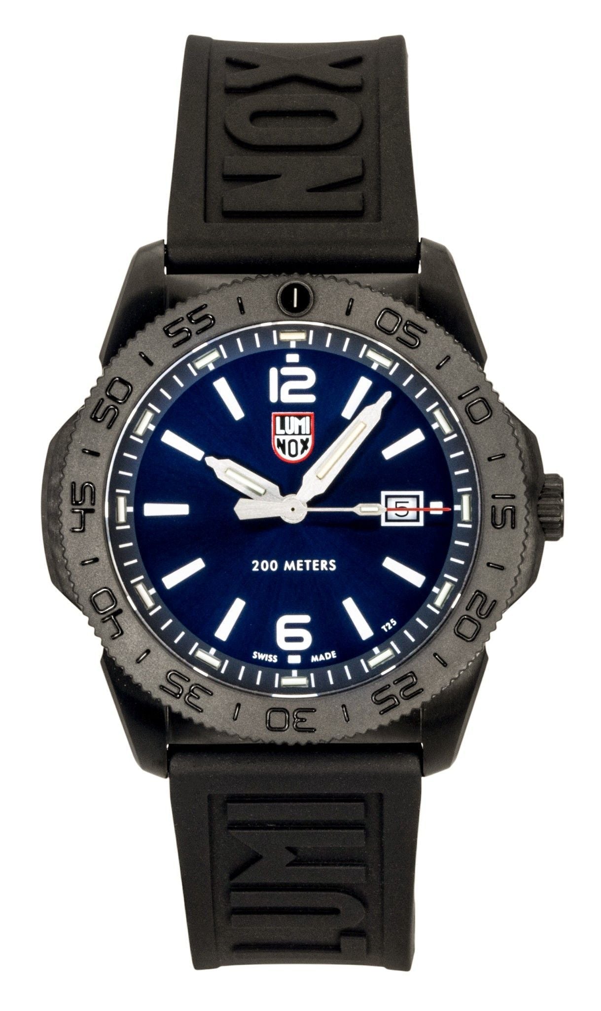 Luminox Pacific Diver Rubber Strap Blue Sunray Dial Quartz Diver's XS.3123.B 200M Men's Watch - Prestige Stones