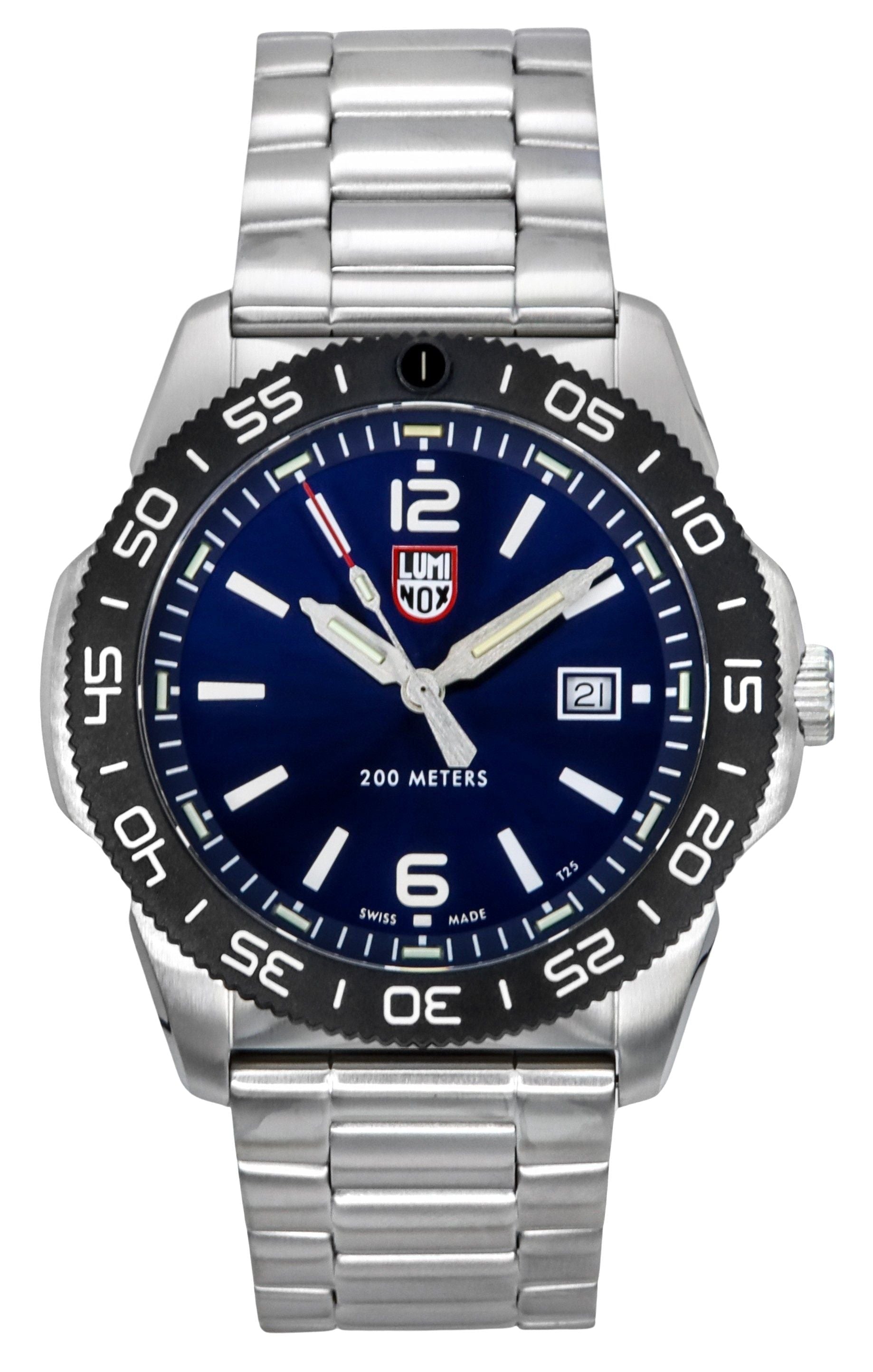 Luminox Pacific Diver Stainless Steel Blue Dial Quartz XS.3123 200M Men's Watch - Prestige Stones