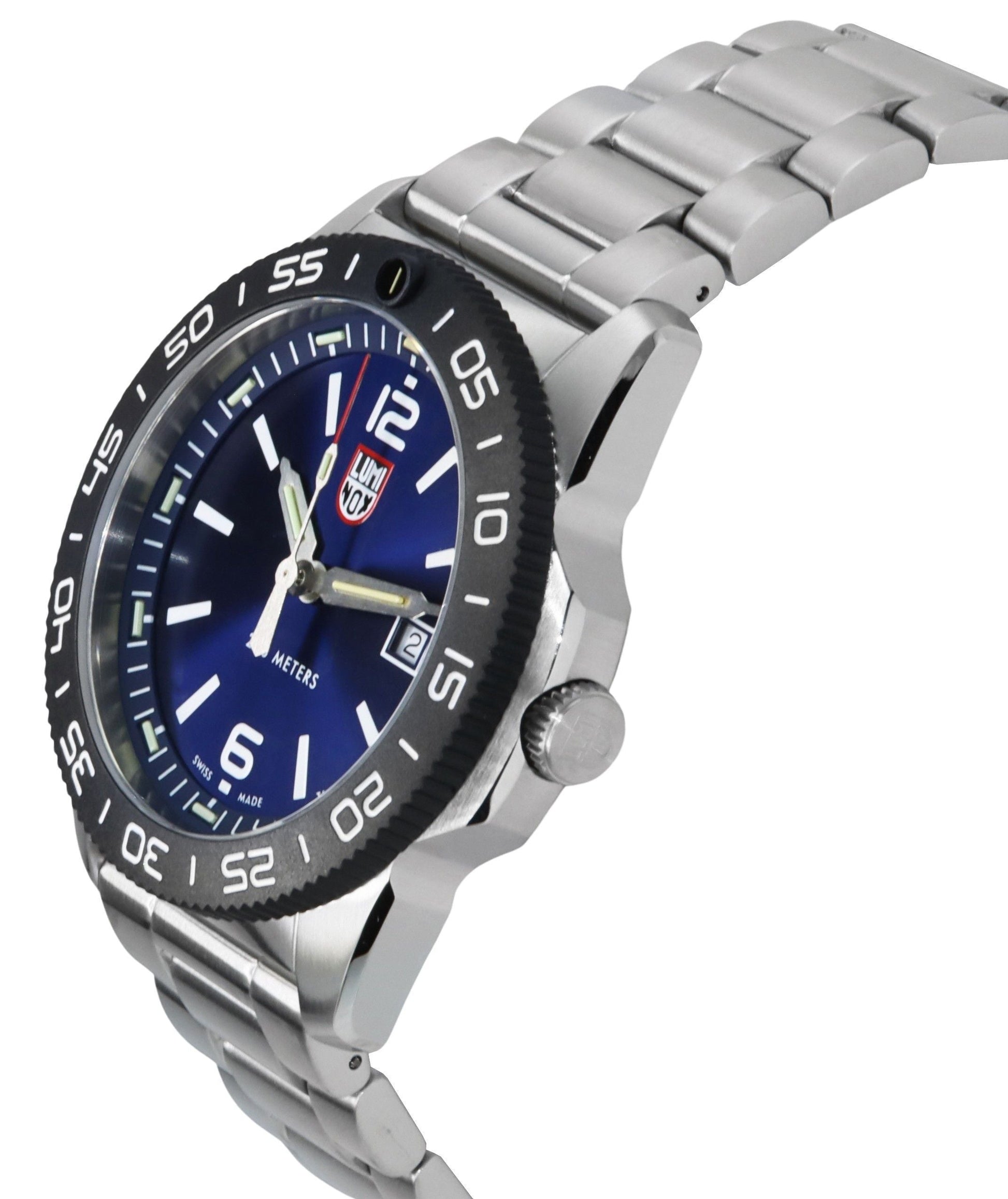 Luminox Pacific Diver Stainless Steel Blue Dial Quartz XS.3123 200M Men's Watch - Prestige Stones