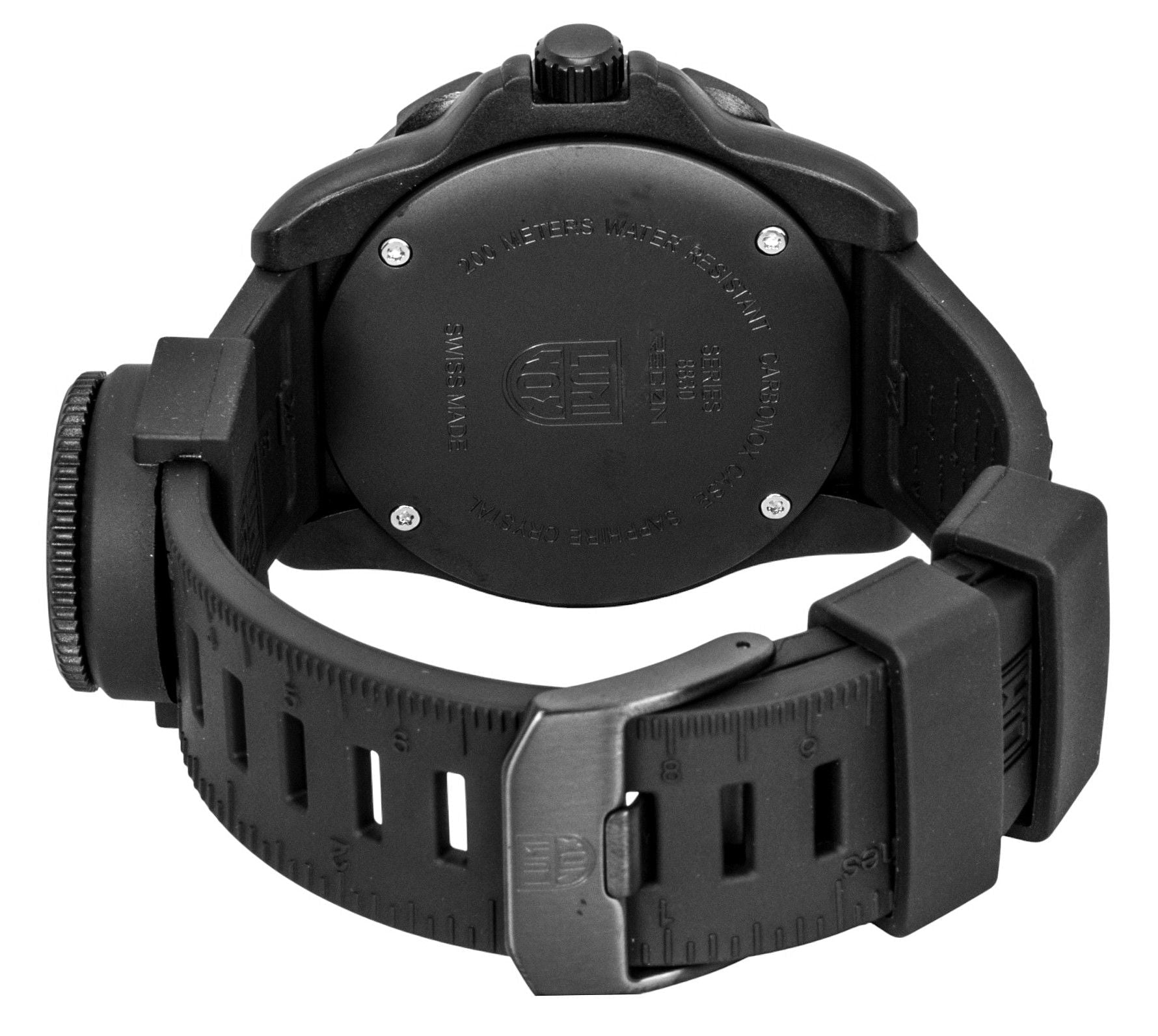 Luminox Recon Nav Spec GMT Rubber Strap Black Dial Quartz Diver's XL.8837.SET 200M Men's Watch - Prestige Stones