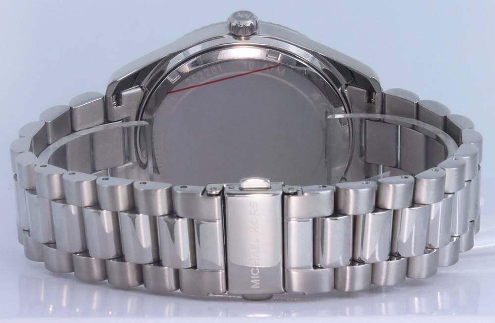Michael Kors Lexington Stainless Steel Multifunction Black Dial Quartz MK8946 100M Men's Watch - Prestige Stones