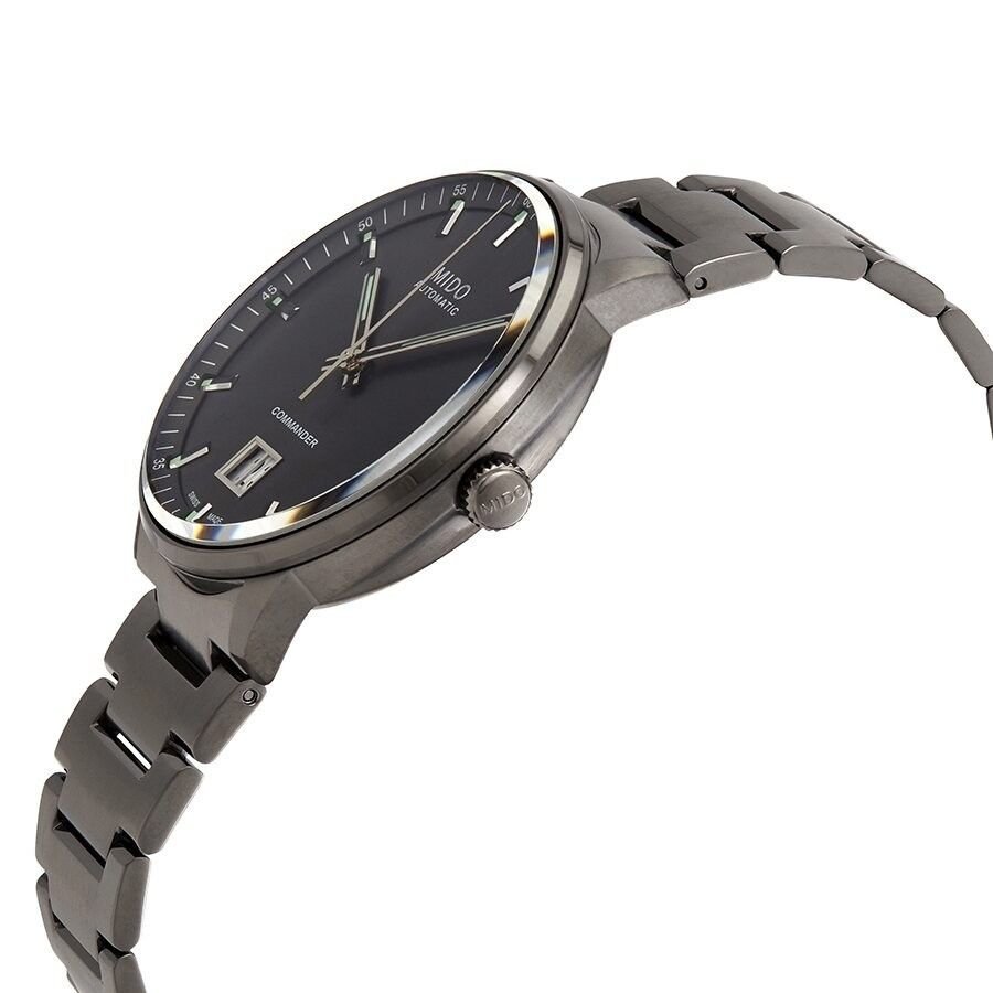 Mido Commander Big Date Stainless Steel Anthracite Dial Automatic M021.626.33.061.00 Men's Watch - Prestige Stones