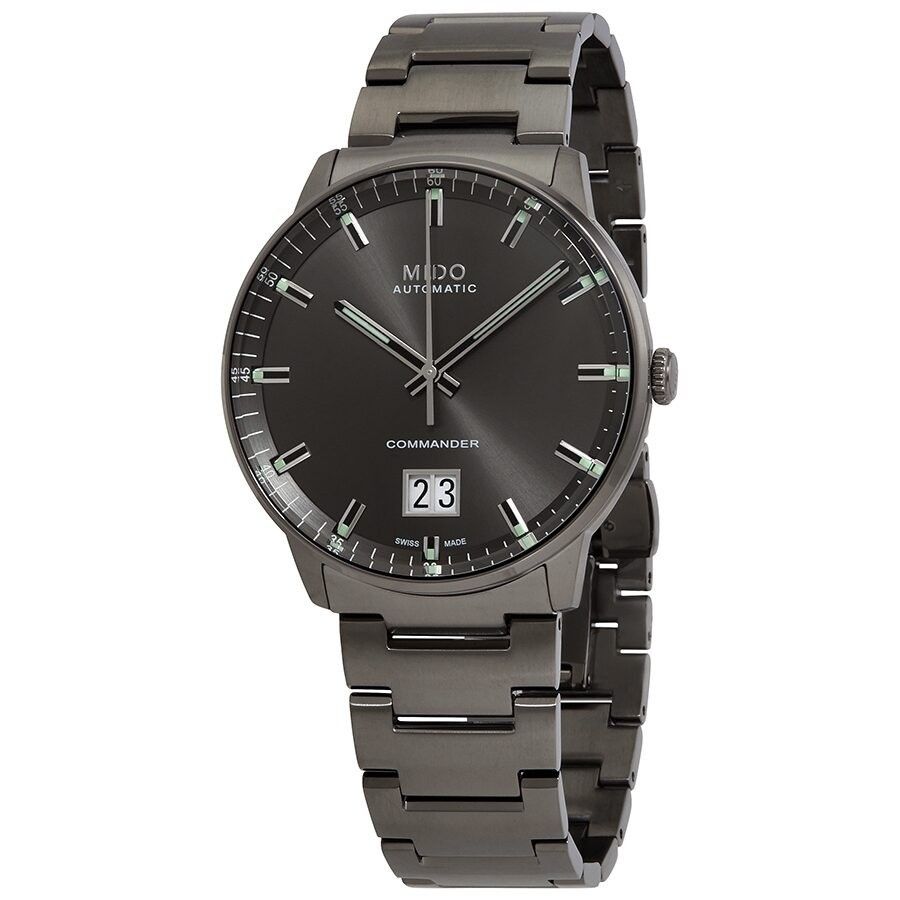 Mido Commander Big Date Stainless Steel Anthracite Dial Automatic M021.626.33.061.00 Men's Watch - Prestige Stones