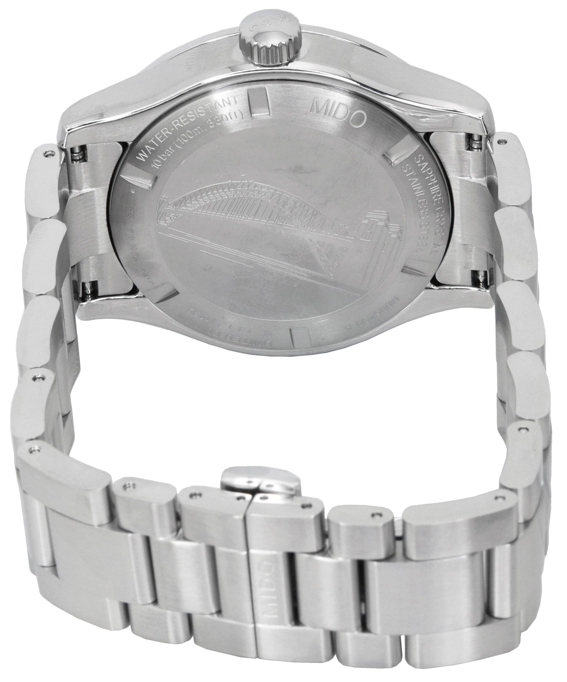 Mido Multifort IBA Limited Edition Anthracite Dial Automatic M005.430.11.061.81 M0054301106181 100M Mens Watch - Prestige Stones
