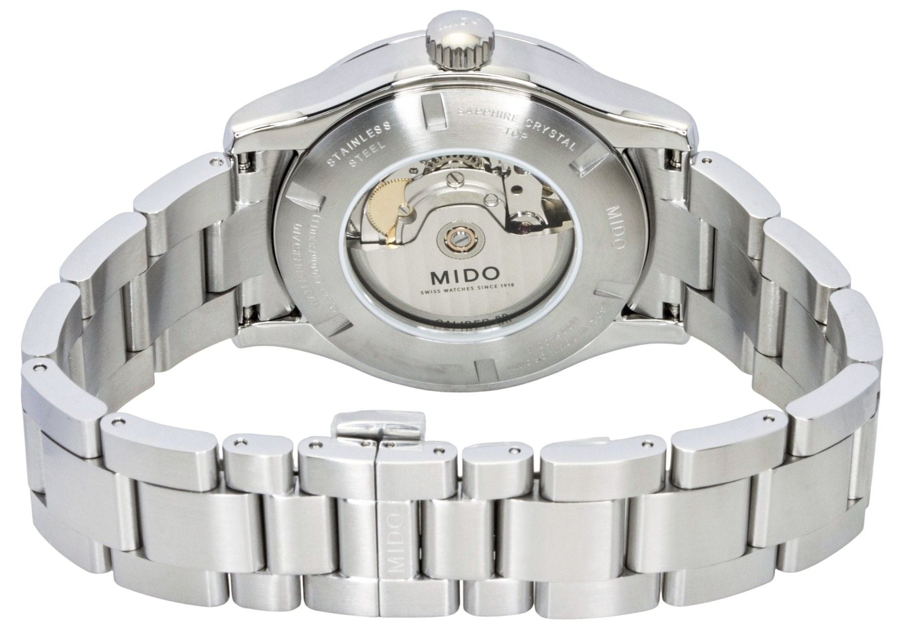 Mido Multifort Stainless Steel Anthracite Dial Automatic M005.430.11.061.80 100M Men's Watch - Prestige Stones