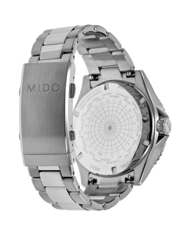 Mido Ocean Star GMT Special Edition Blue Dial Automatic Diver's M026.629.11.041.00 200M Men's Watch With Extra Strap - Prestige Stones