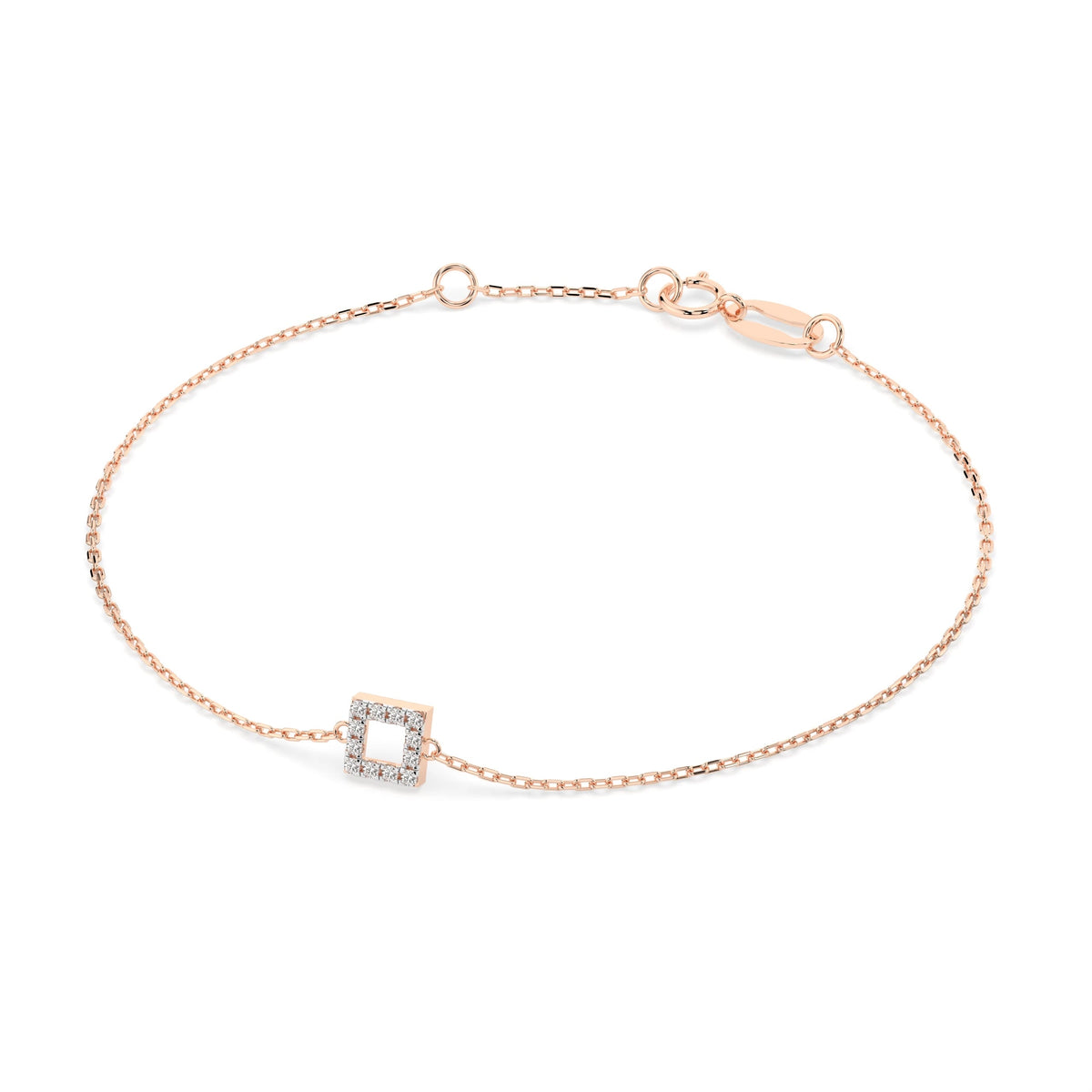 Minimalism Bracelet (Round), 0.06 ct — 105-10016 - Prestige Stones