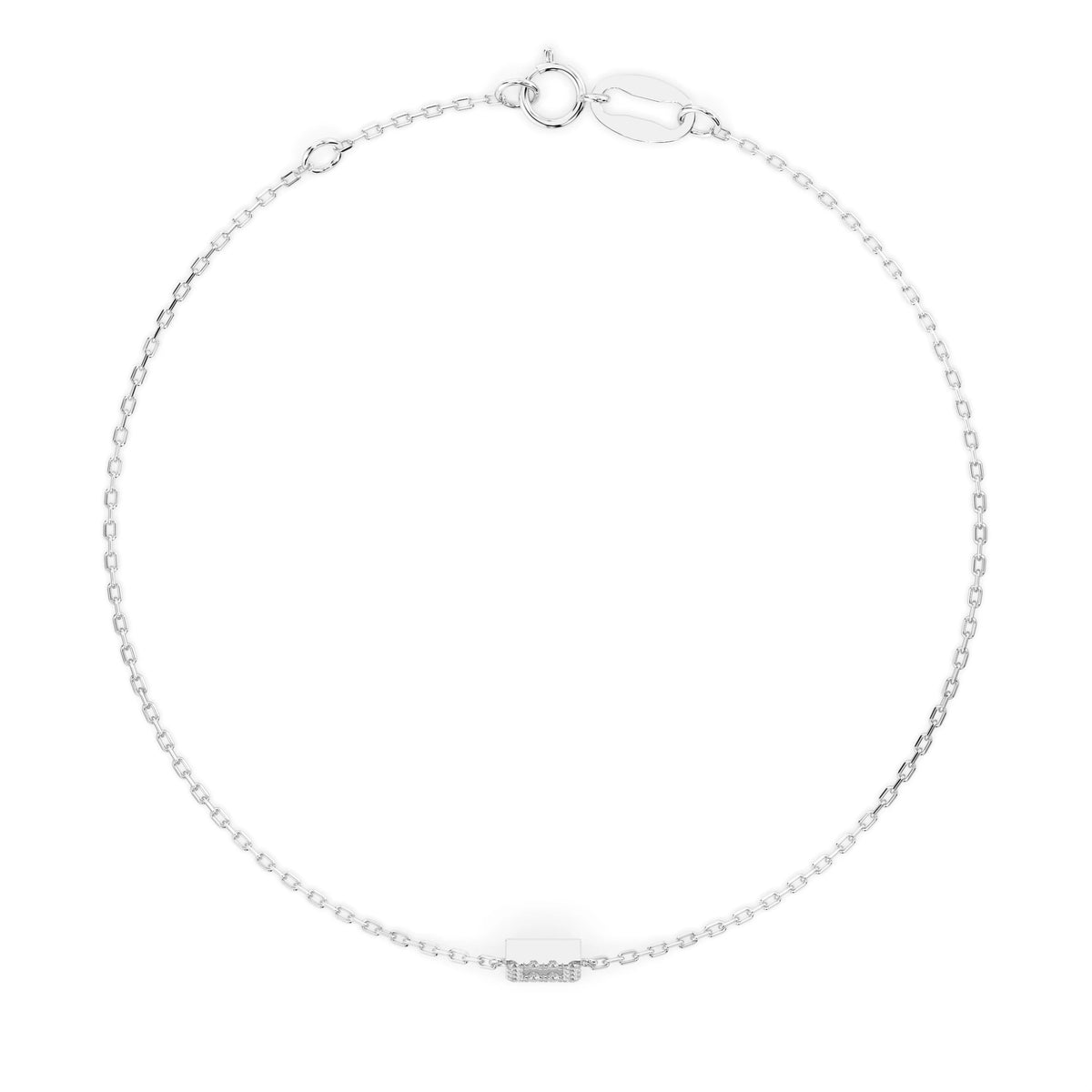Minimalism Bracelet (Round), 0.06 ct — 105-10016 - Prestige Stones