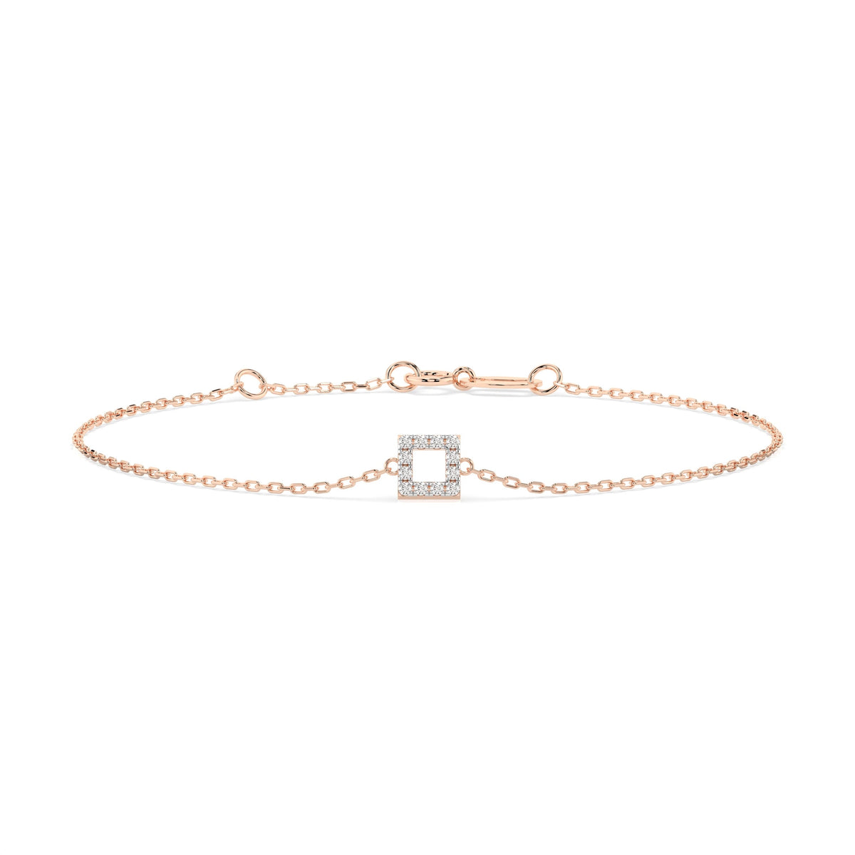 Minimalism Bracelet (Round), 0.06 ct — 105-10016 - Prestige Stones