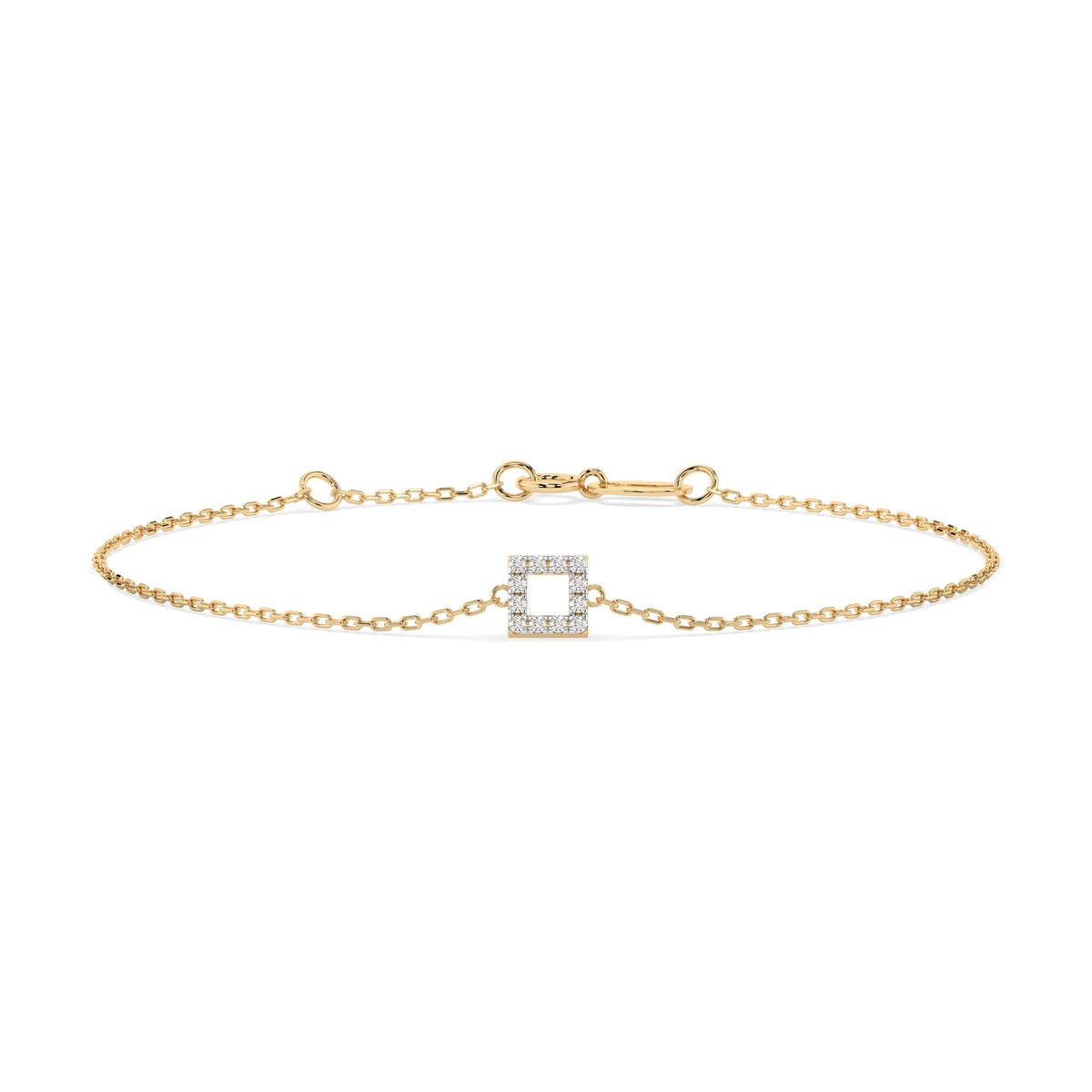 Minimalism Bracelet (Round), 0.06 ct — 105-10016 - Prestige Stones