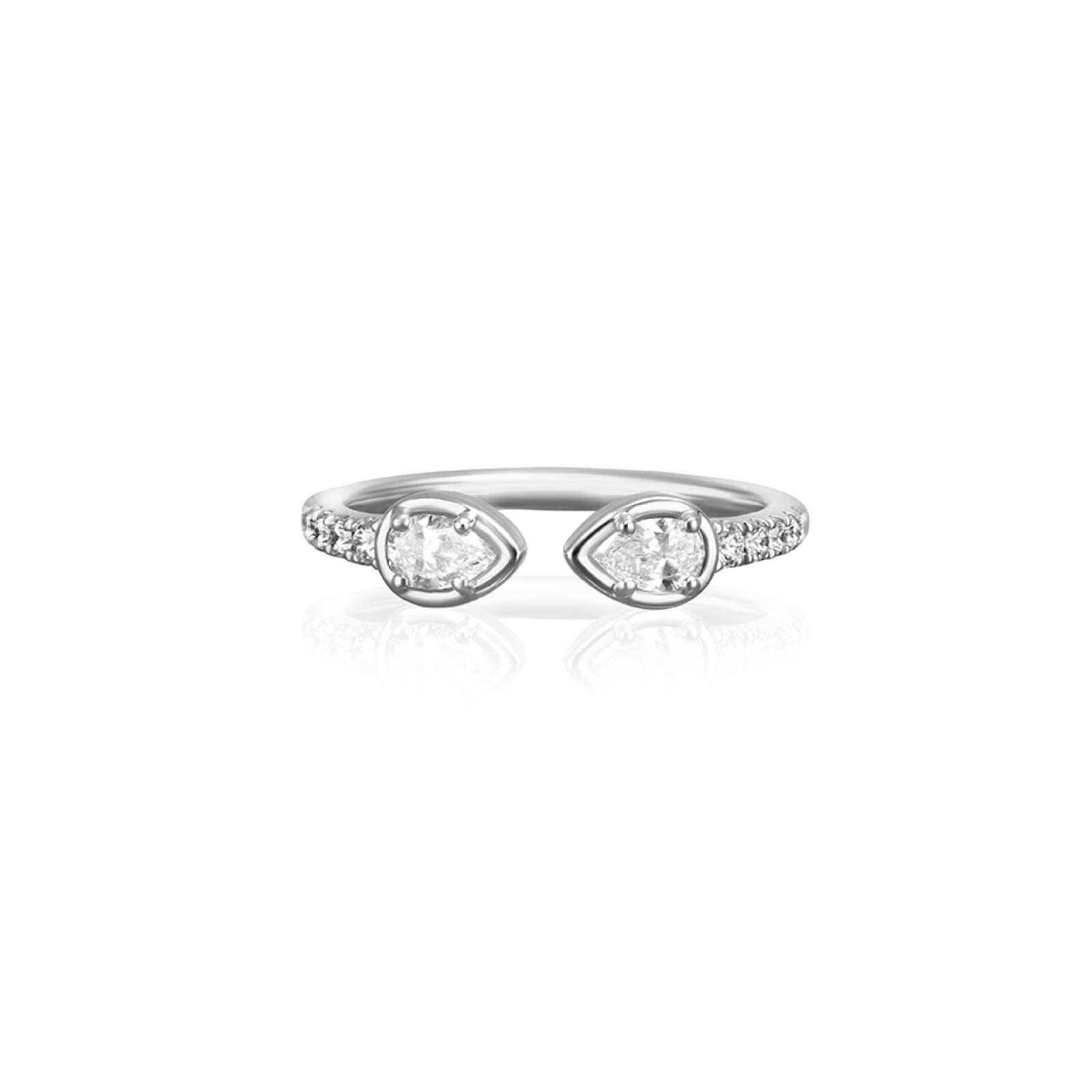 Modern Classic Diamond Statement Ring – 0.41ct (14k & 18k Gold) - Prestige Stones