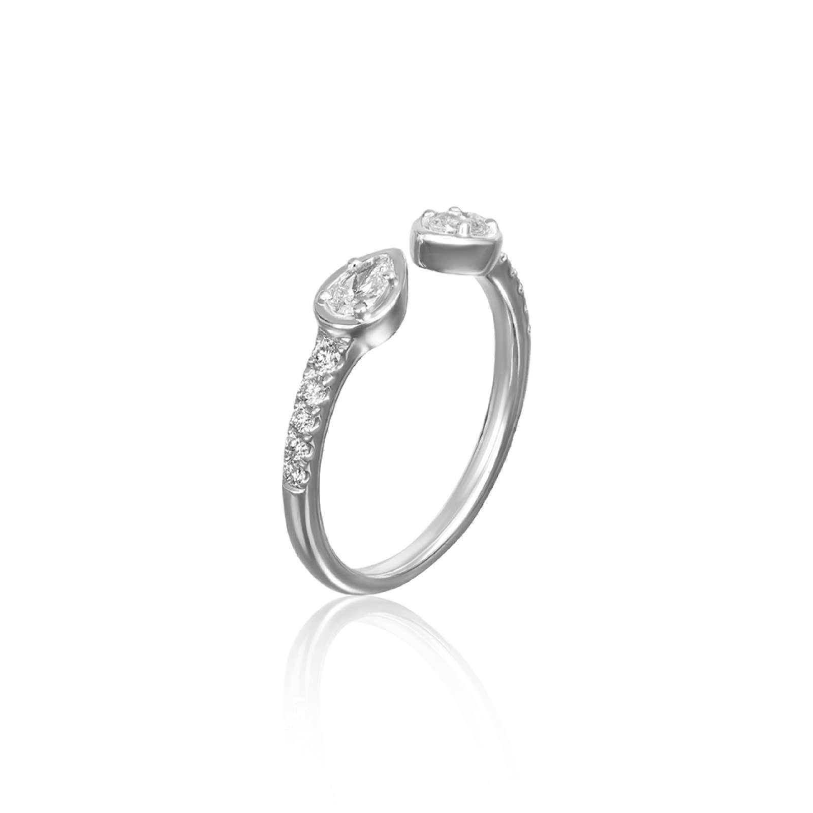 Modern Classic Diamond Statement Ring – 0.41ct (14k & 18k Gold) - Prestige Stones