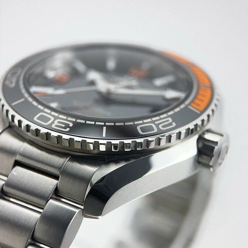 Omega Seamaster Planet Ocean Stainless Steel Black Dial Automatic Diver's 215.30.44.21.01.002 600M Men's Watch - Prestige Stones
