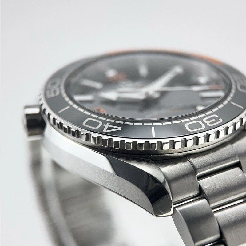 Omega Seamaster Planet Ocean Stainless Steel Black Dial Automatic Diver's 215.30.44.21.01.002 600M Men's Watch - Prestige Stones